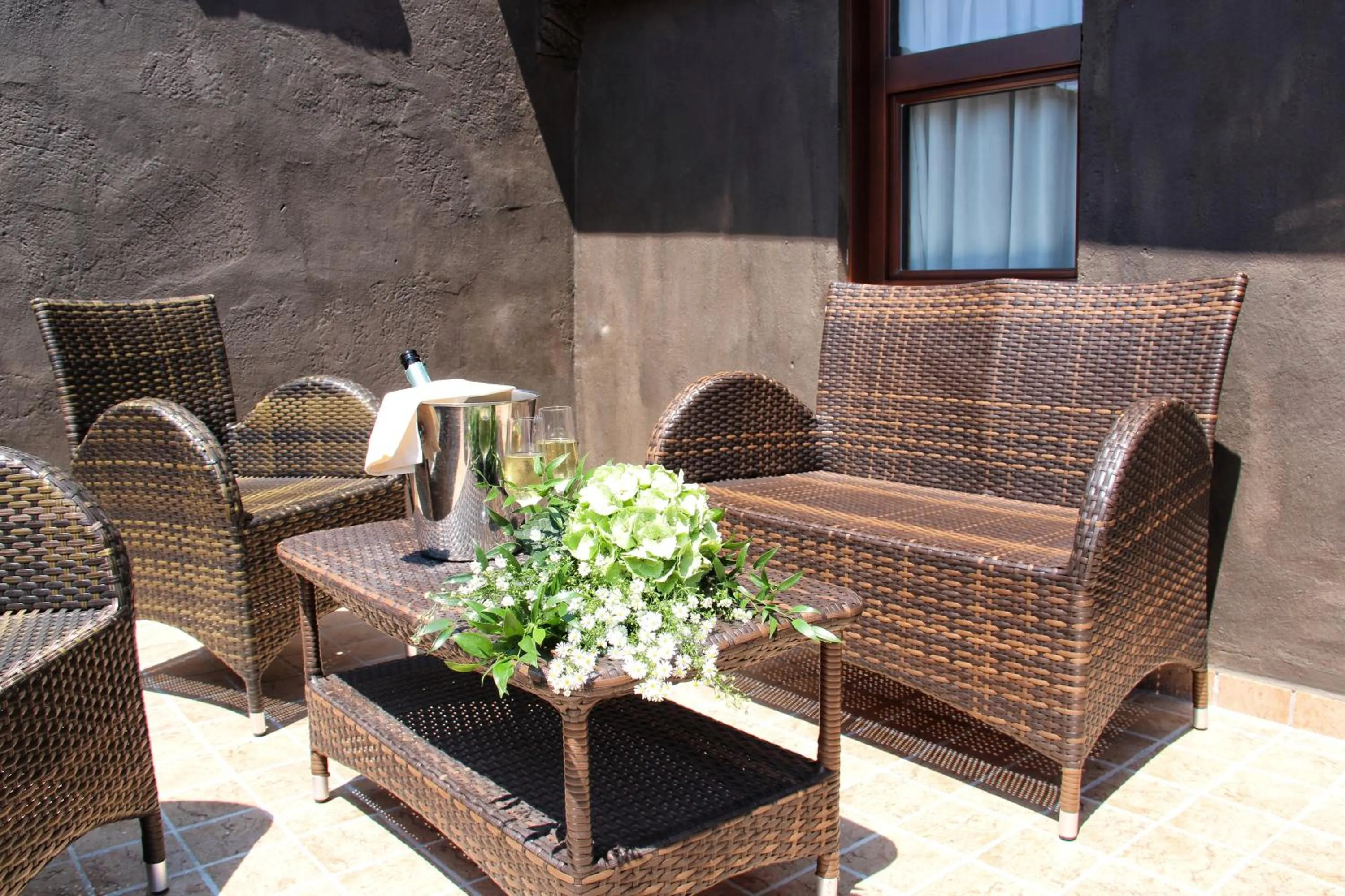 Patio in Cà Dell'Arte Palace