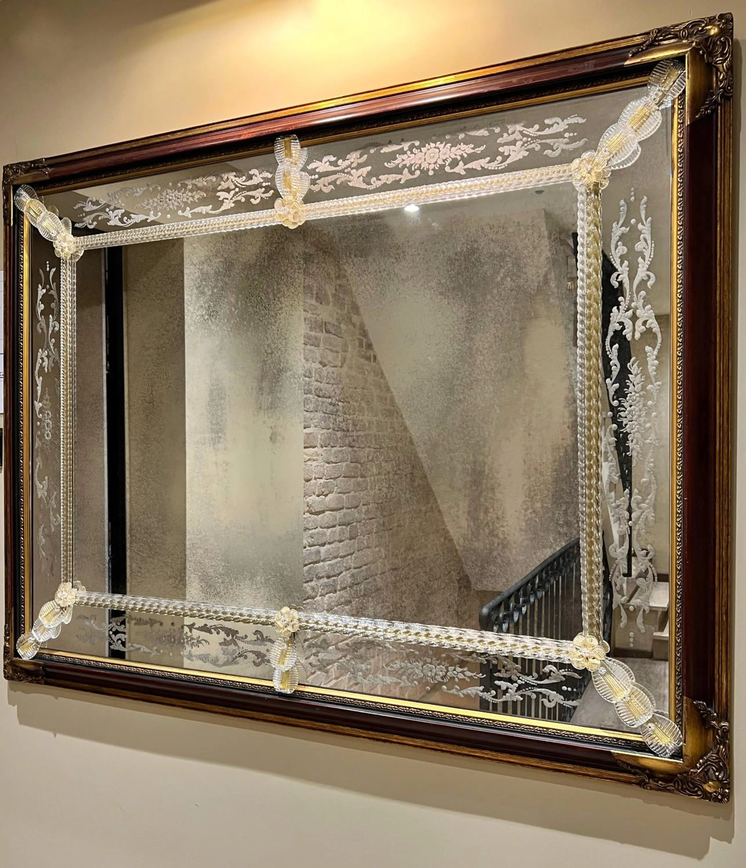 Decorative detail in Cà Dell'Arte Palace