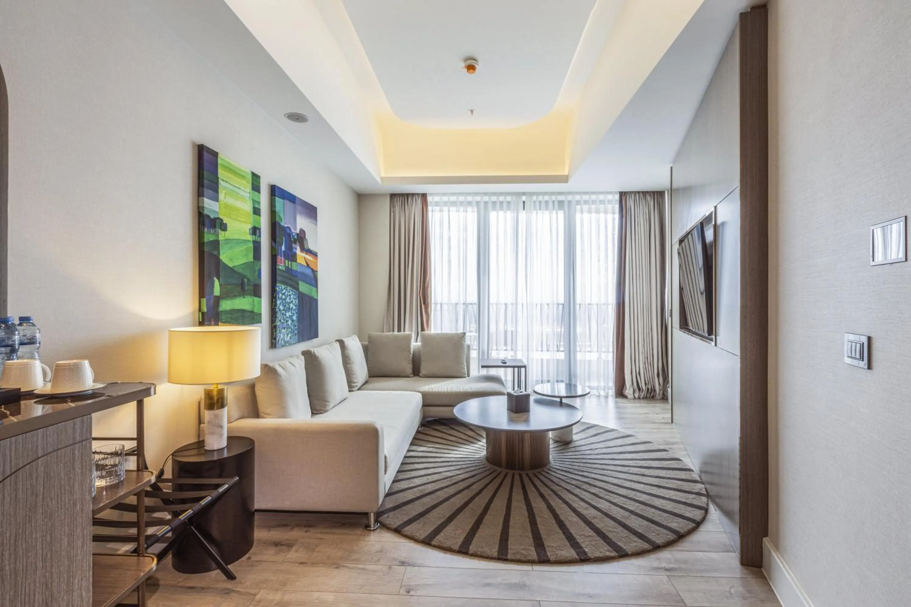 Living room in Savitsky Plaza