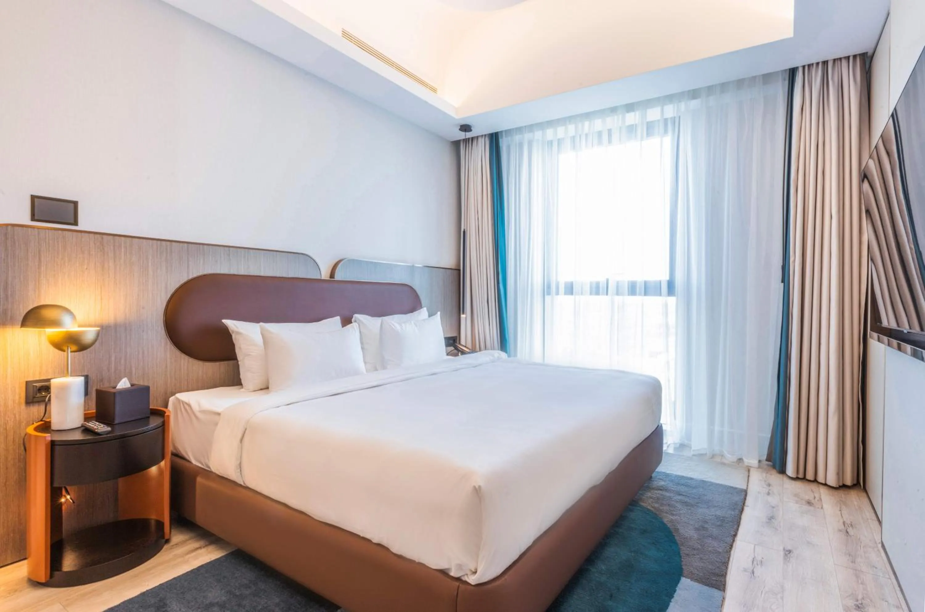 Bedroom, Bed in Savitsky Plaza