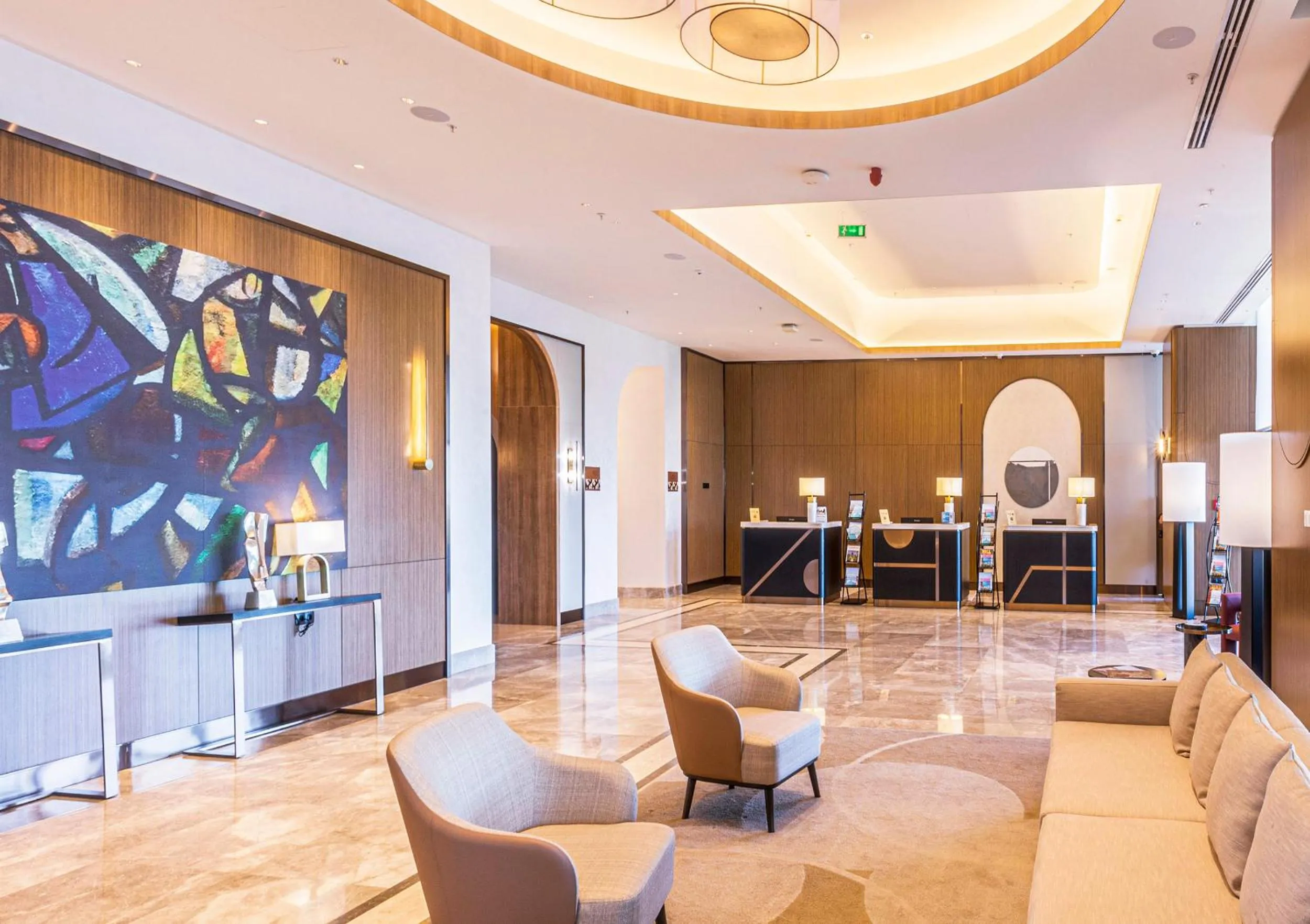 Lobby or reception in Savitsky Plaza