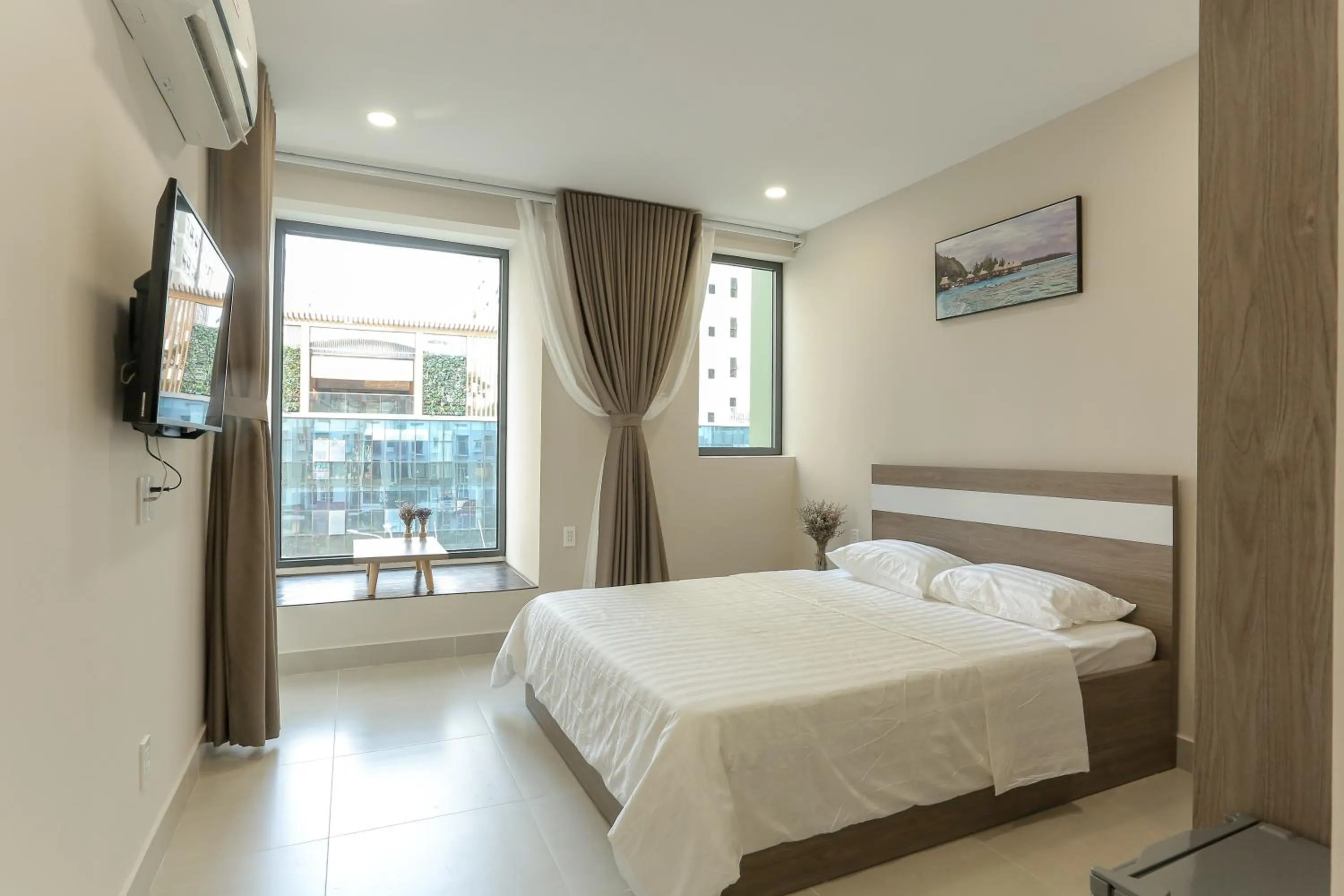 Bed in ĐồiSao Homestay