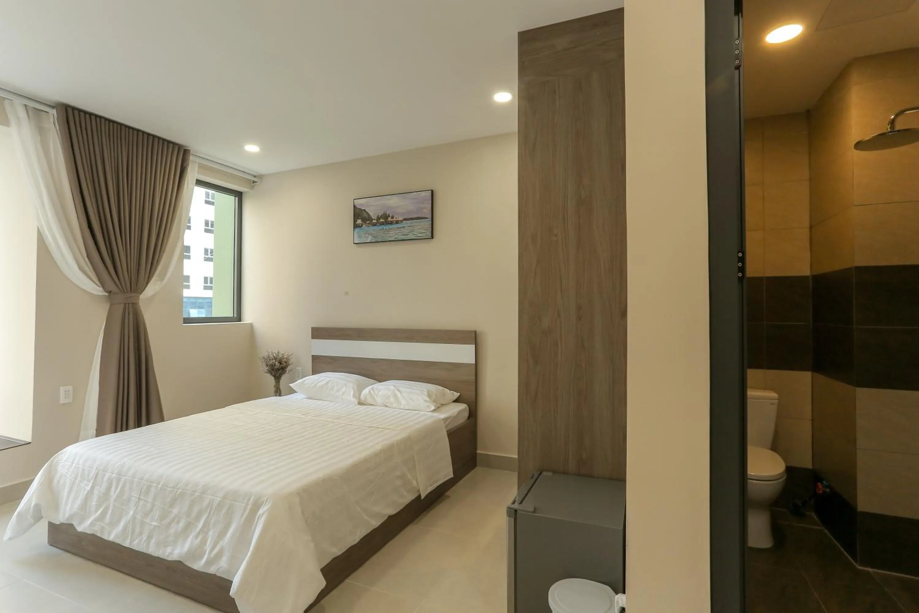 Bed in ĐồiSao Homestay