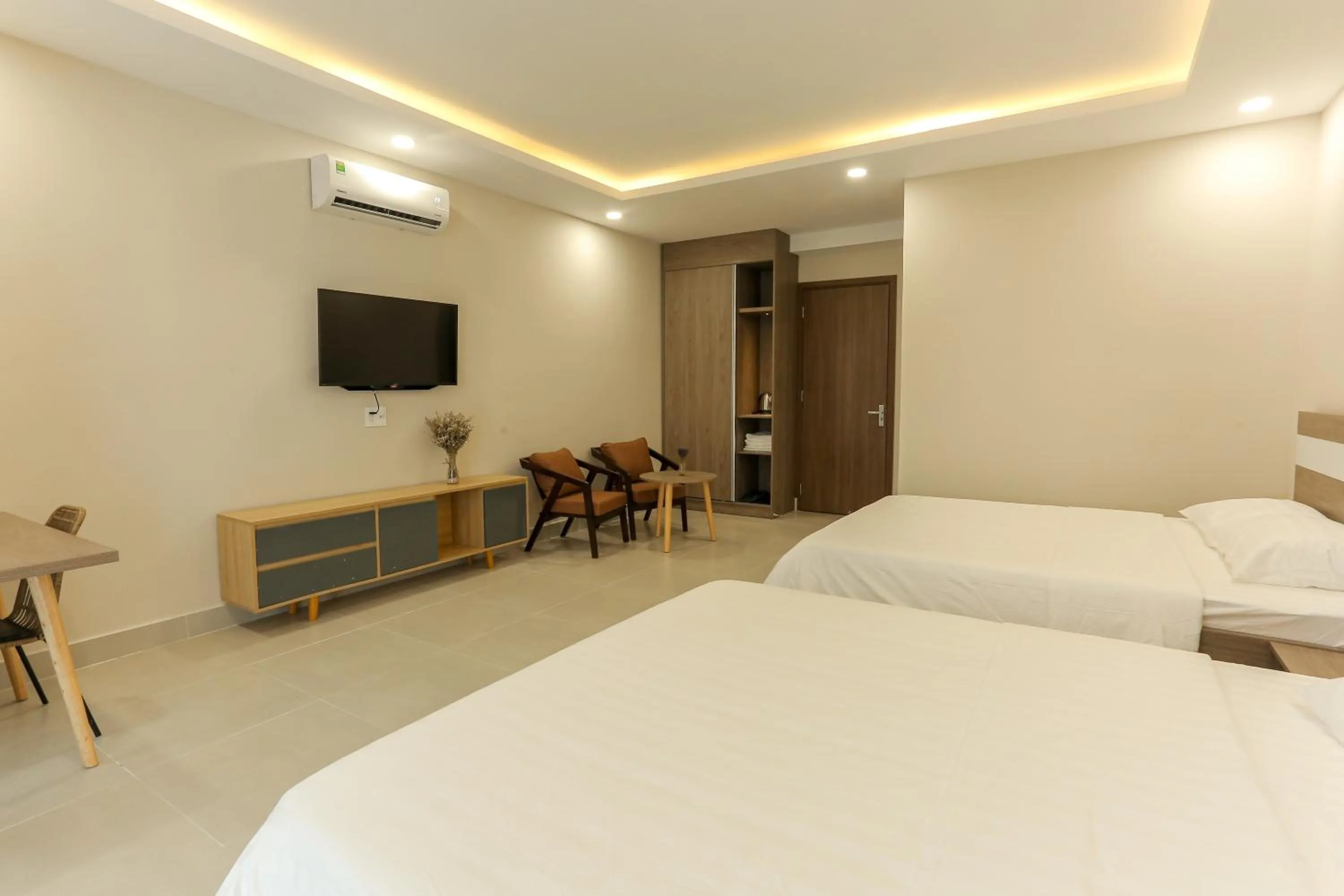 Bed in ĐồiSao Homestay