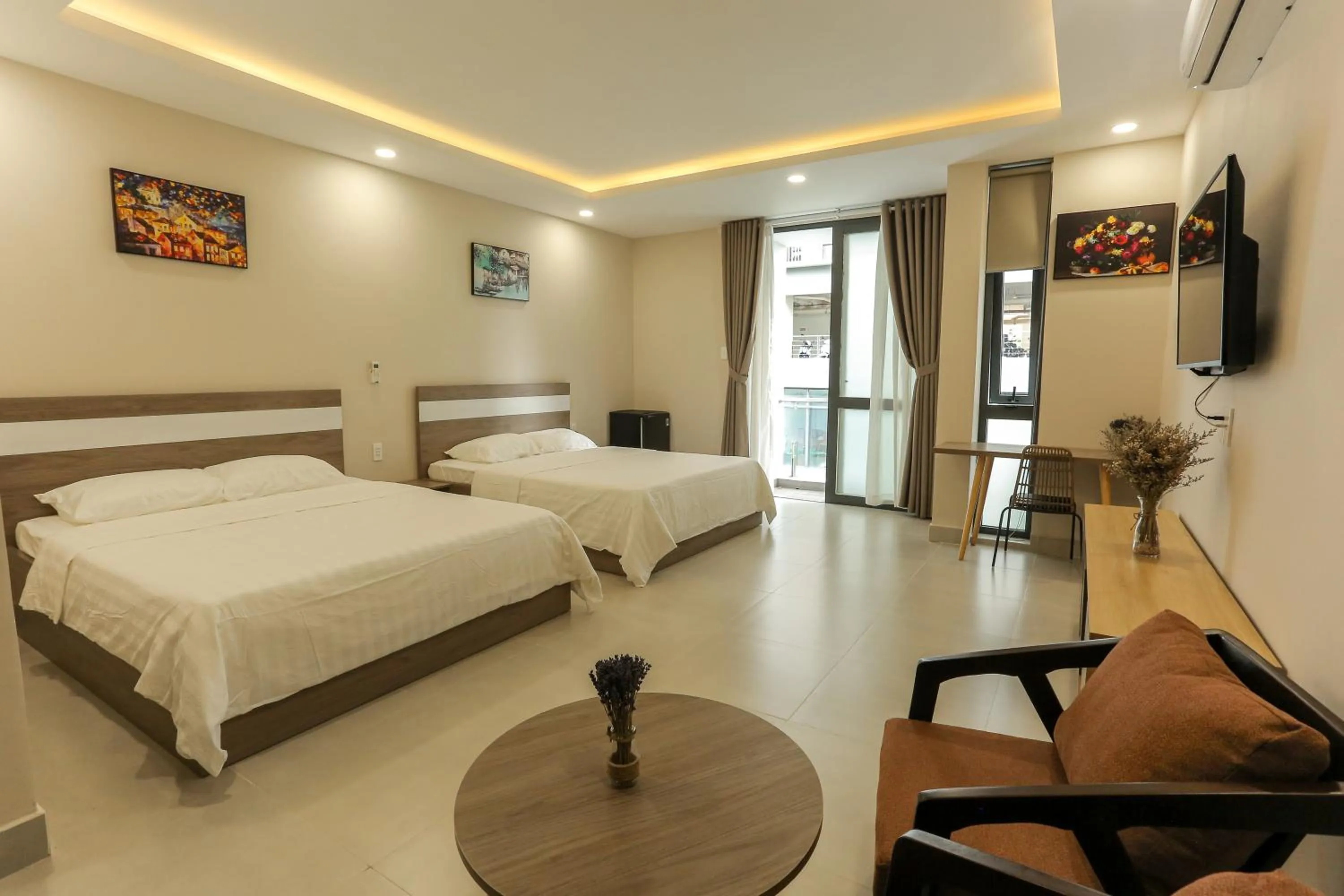 Bed in ĐồiSao Homestay