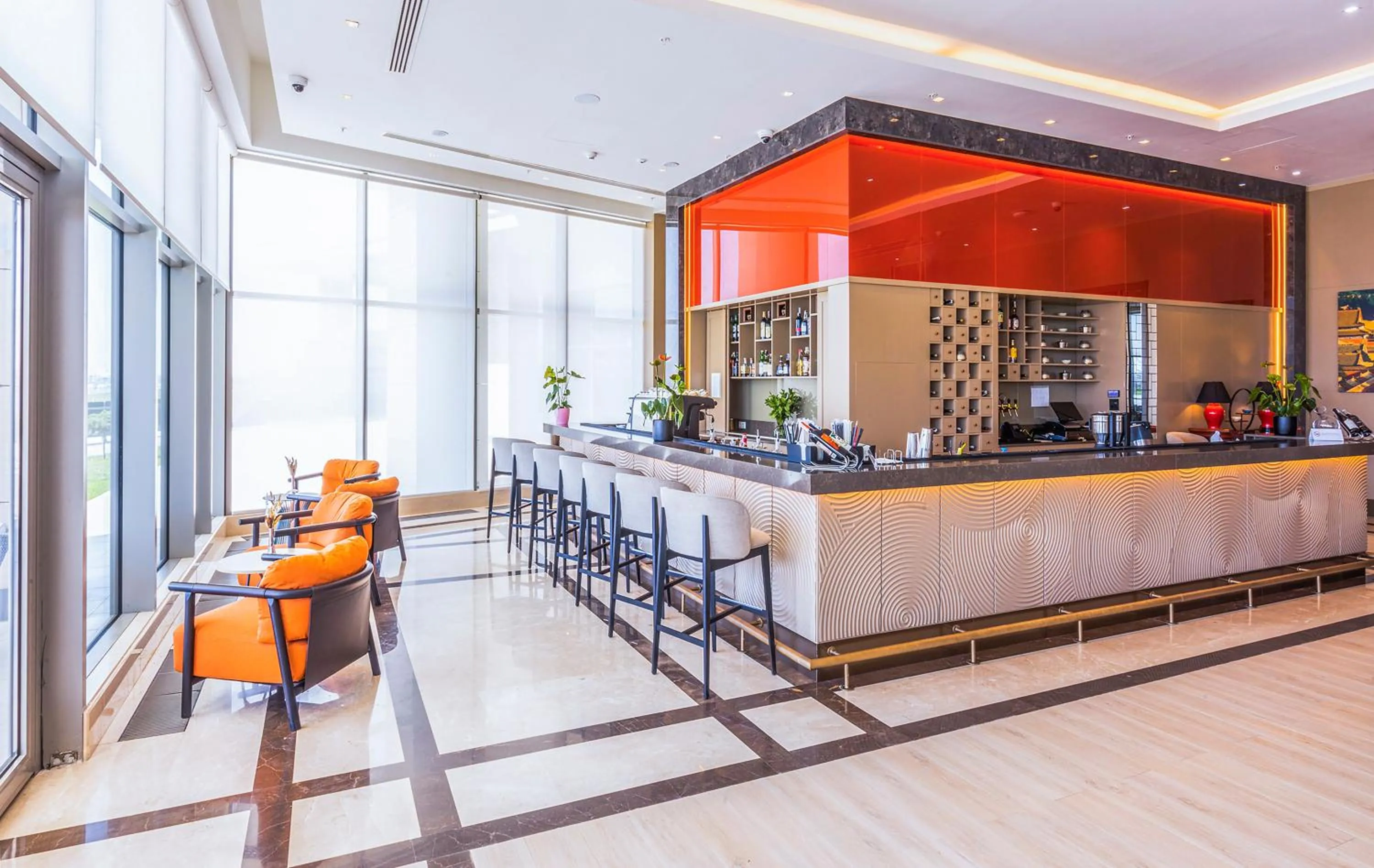 Lounge or bar in Silk Road by Minyoun