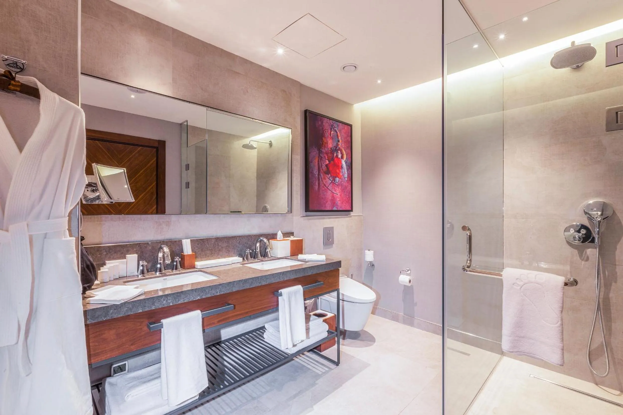 Bathroom in Hilton Garden Inn Samarkand Afrosiyob