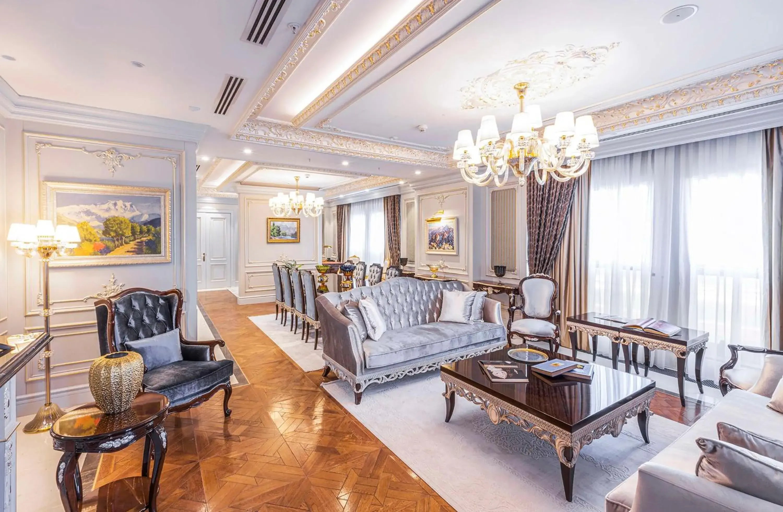 Living room in Hilton Garden Inn Samarkand Afrosiyob Living room in Hilton Garden Inn Samarkand Afrosiyob