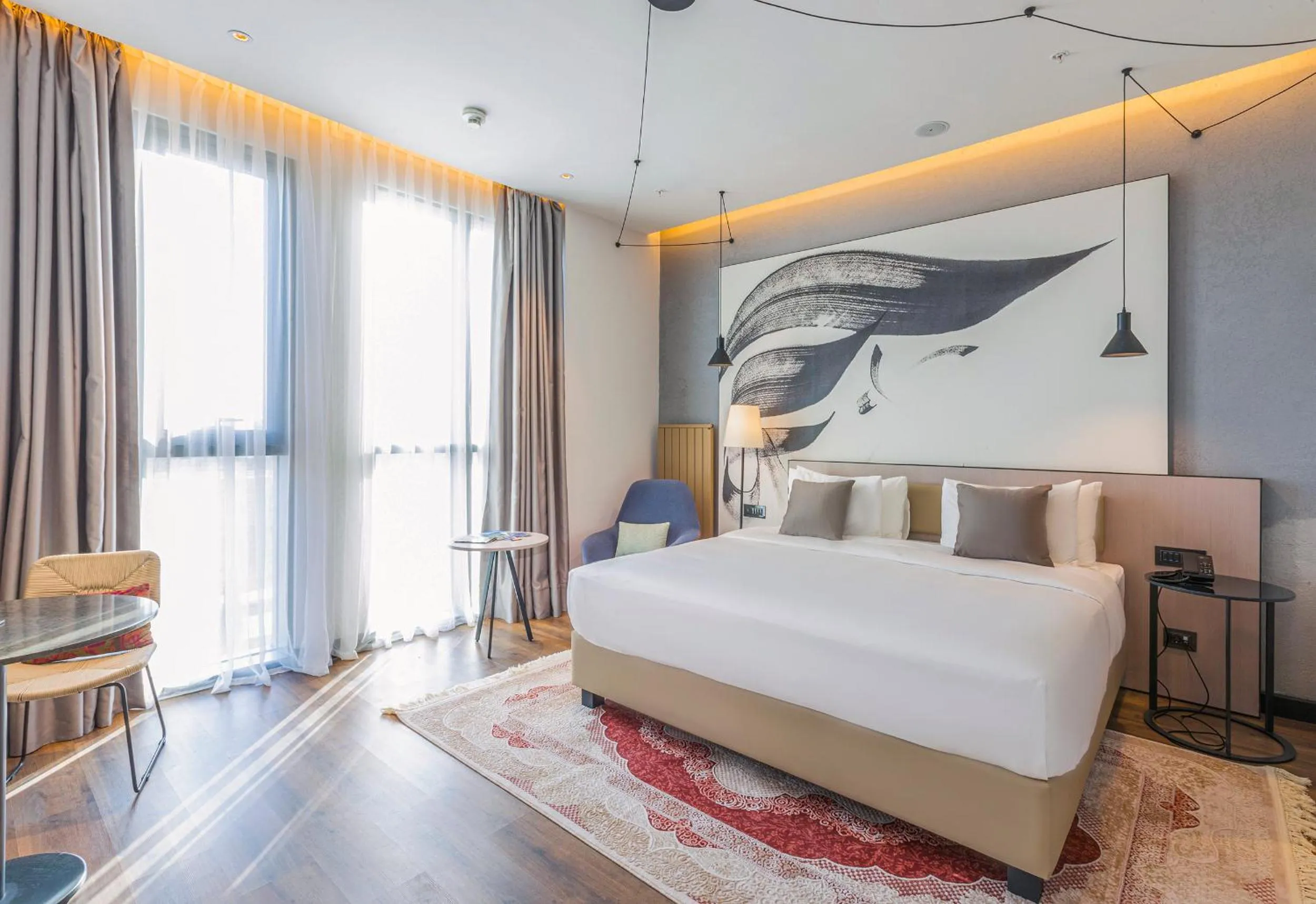 Bedroom, Bed in Hilton Garden Inn Samarkand Afrosiyob