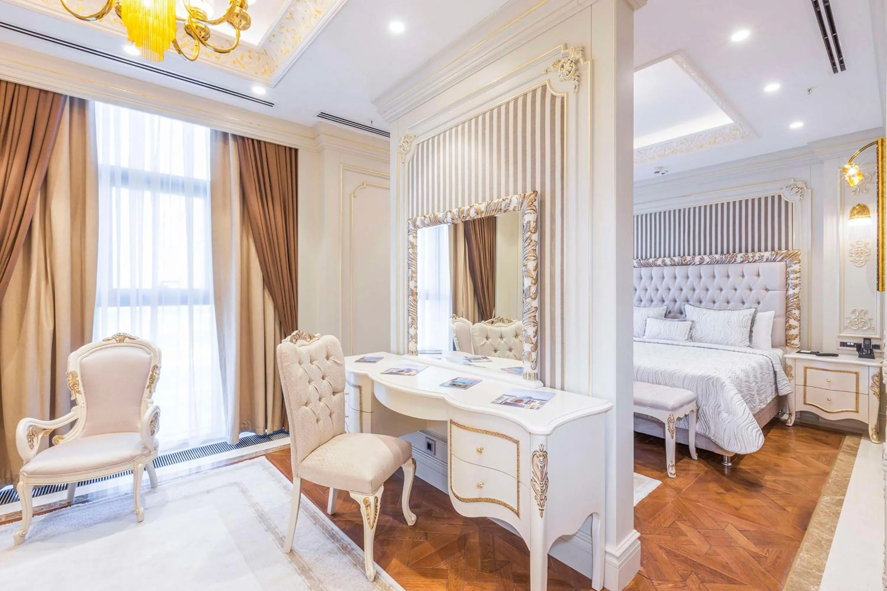 Bed in Hilton Garden Inn Samarkand Sogd