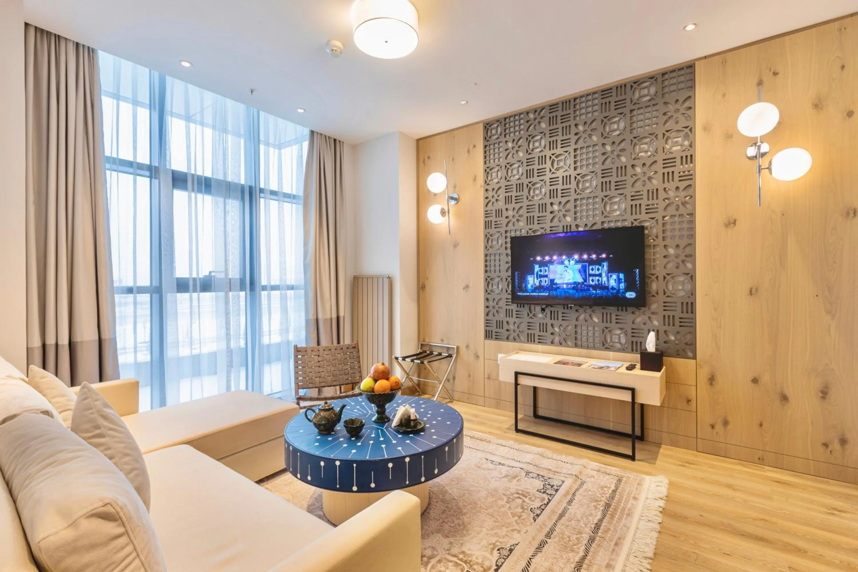 Living room in Hilton Garden Inn Samarkand Sogd