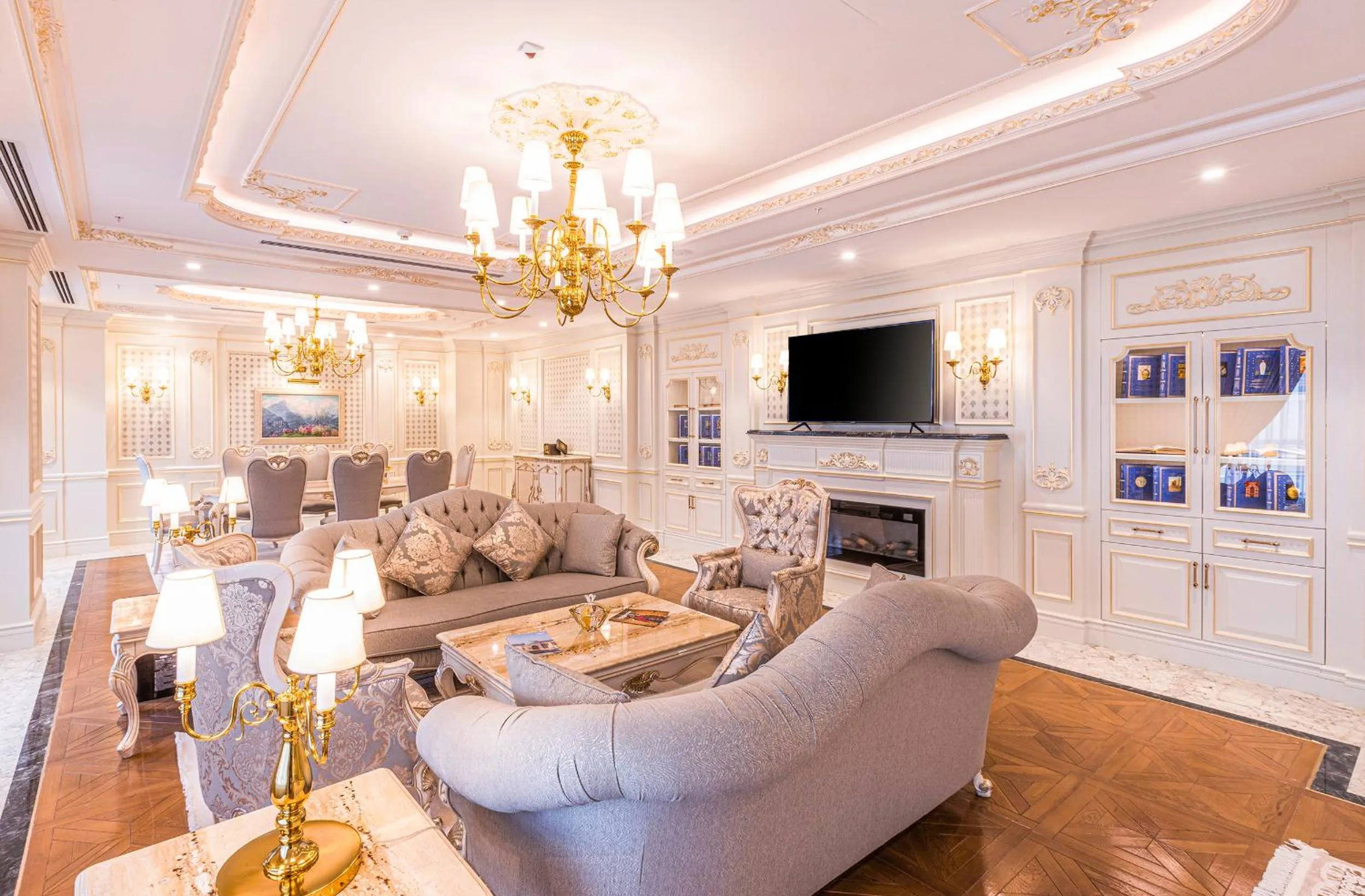 Living room in Wellness Park Hotel Bactria