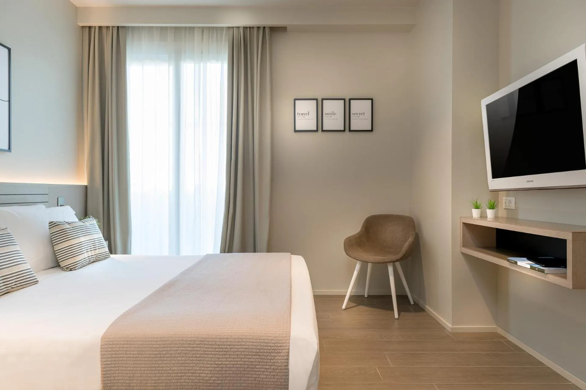 Bedroom, Bed in Hotel San Marco