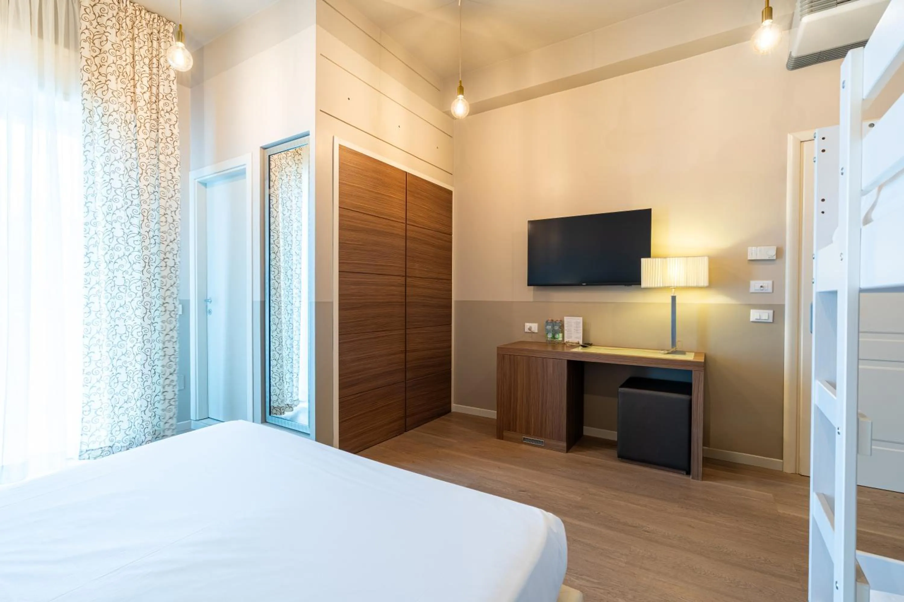 Bed in Hotel San Marco