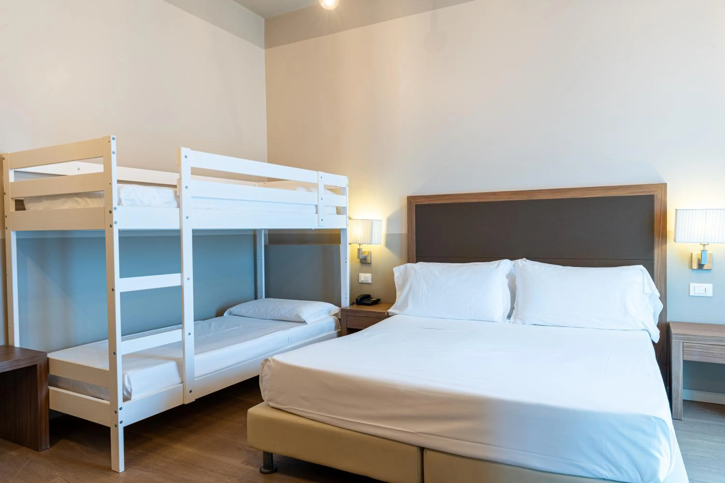 Bed in Hotel San Marco