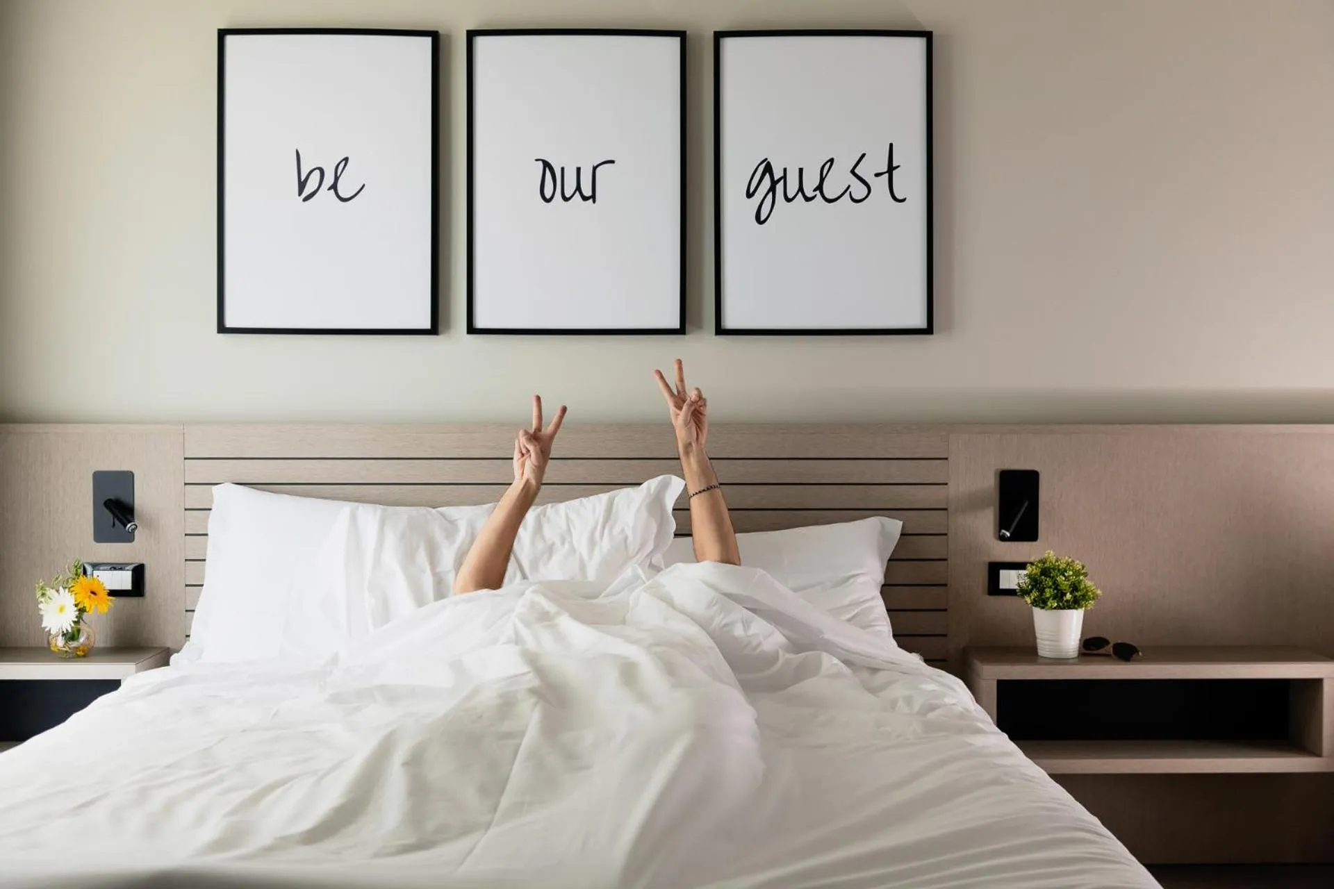 Bedroom, Bed in Hotel San Marco