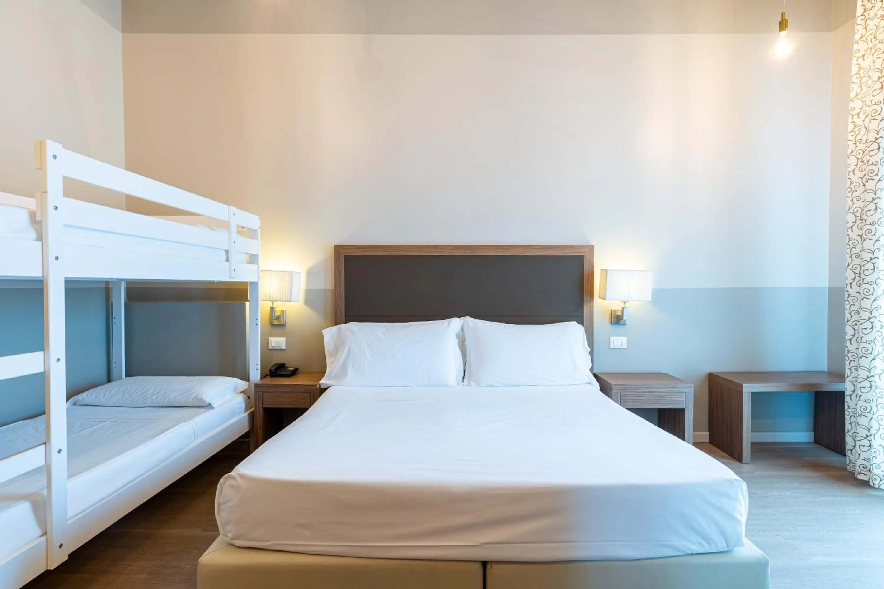 Bed in Hotel San Marco