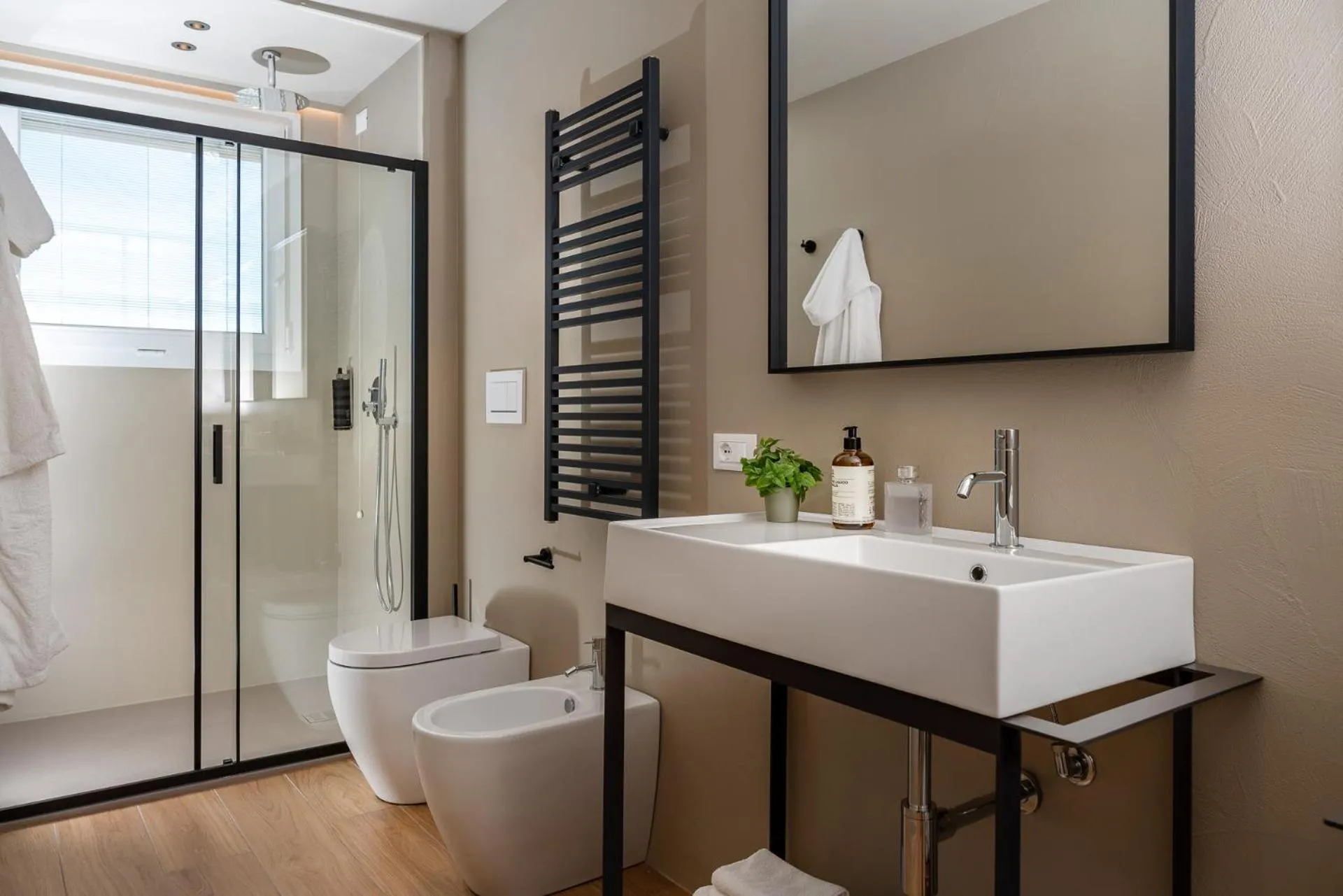 Bathroom in Hotel San Marco