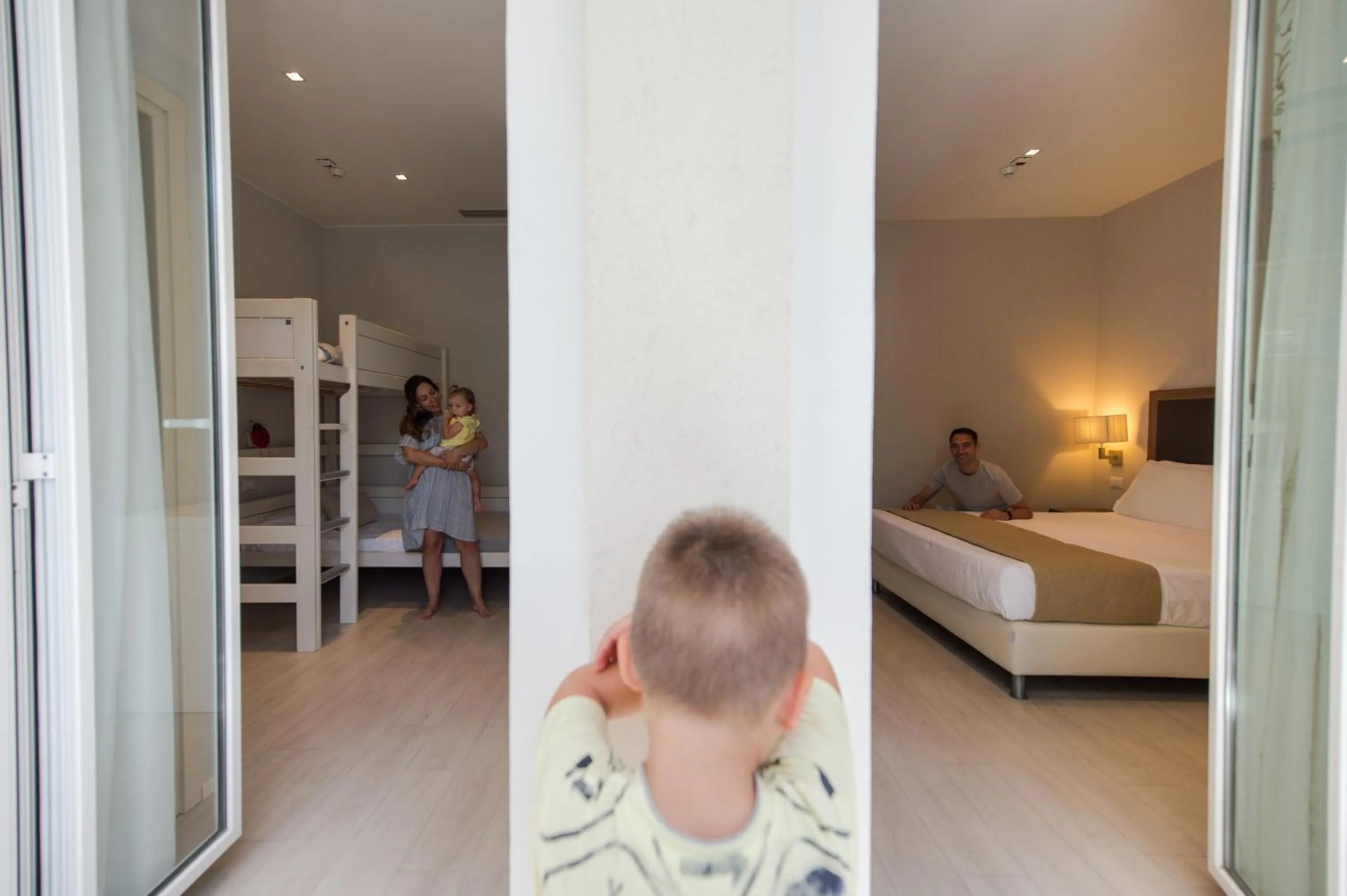 children, Bed in Hotel San Marco