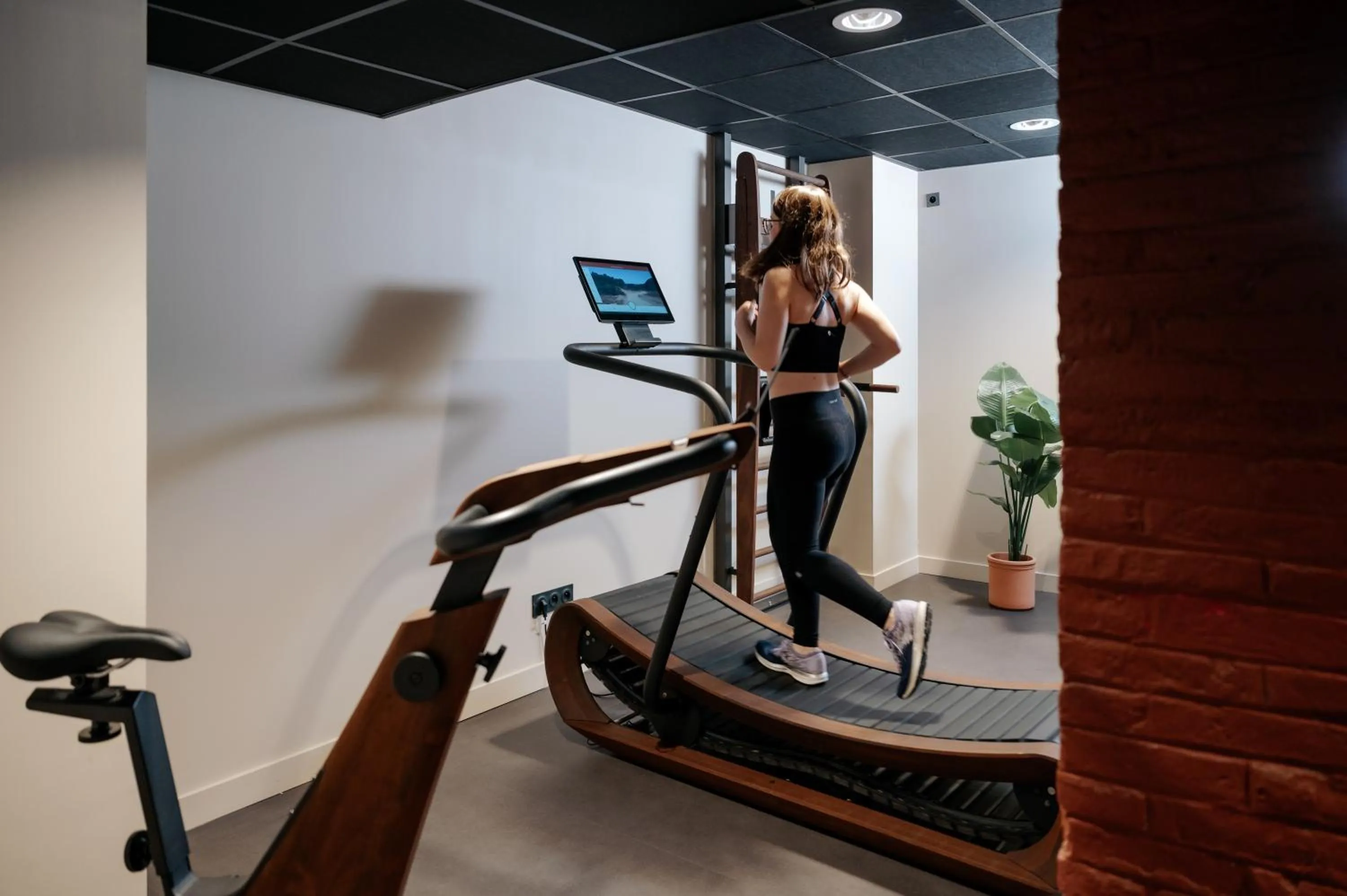Fitness centre/facilities in Keystone Hôtel & Spa