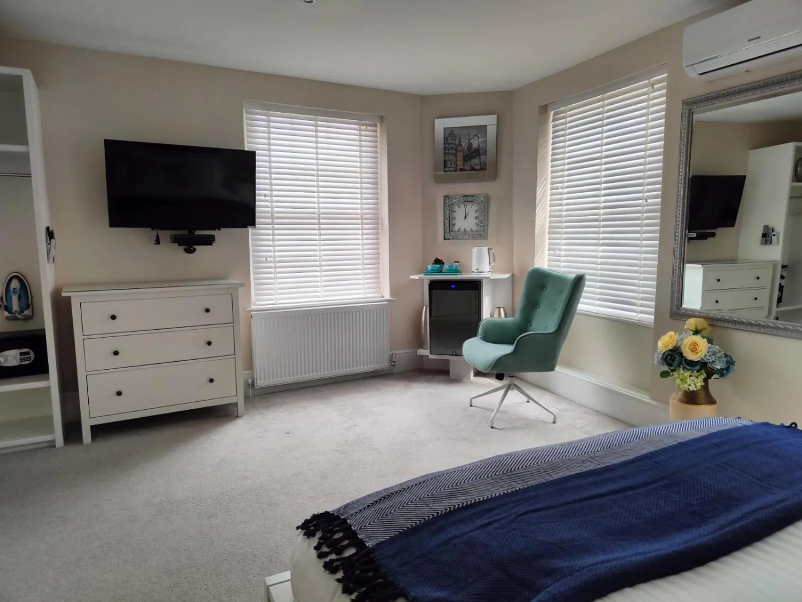 Seating area in St Johns Boutique Hotel