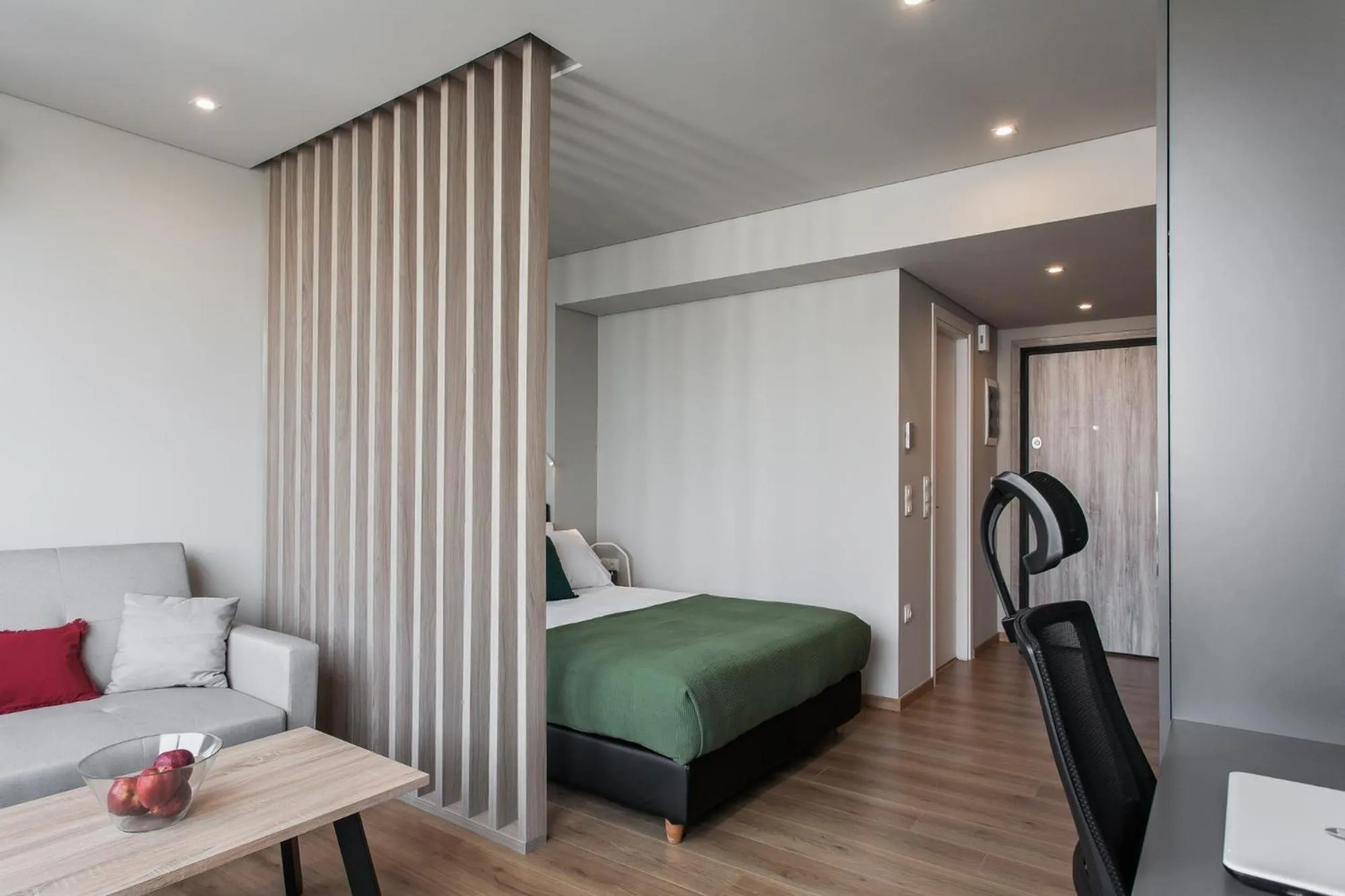 Bed in WYZ Attiki Aparthotel