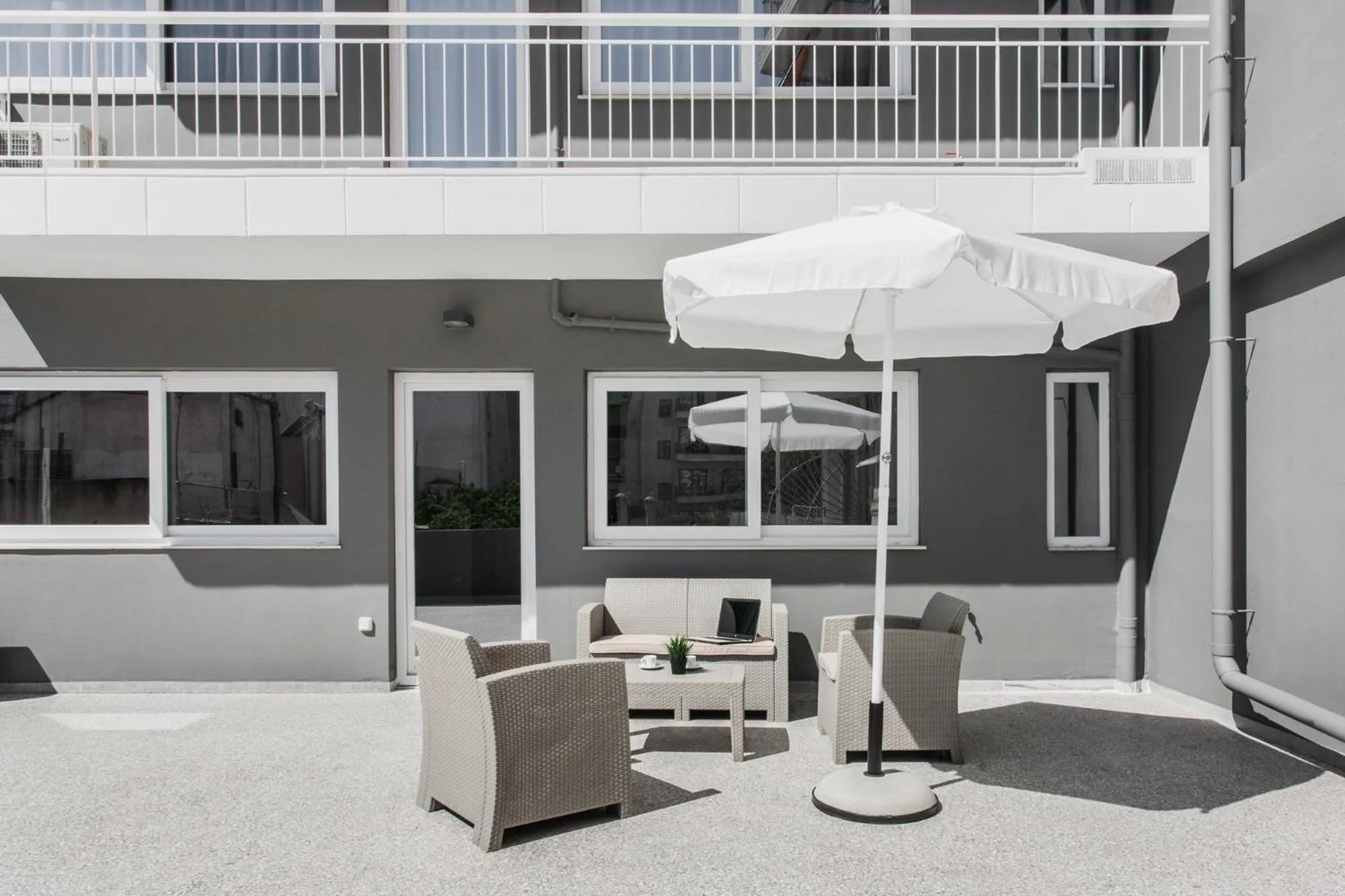 Balcony/Terrace in WYZ Attiki Aparthotel