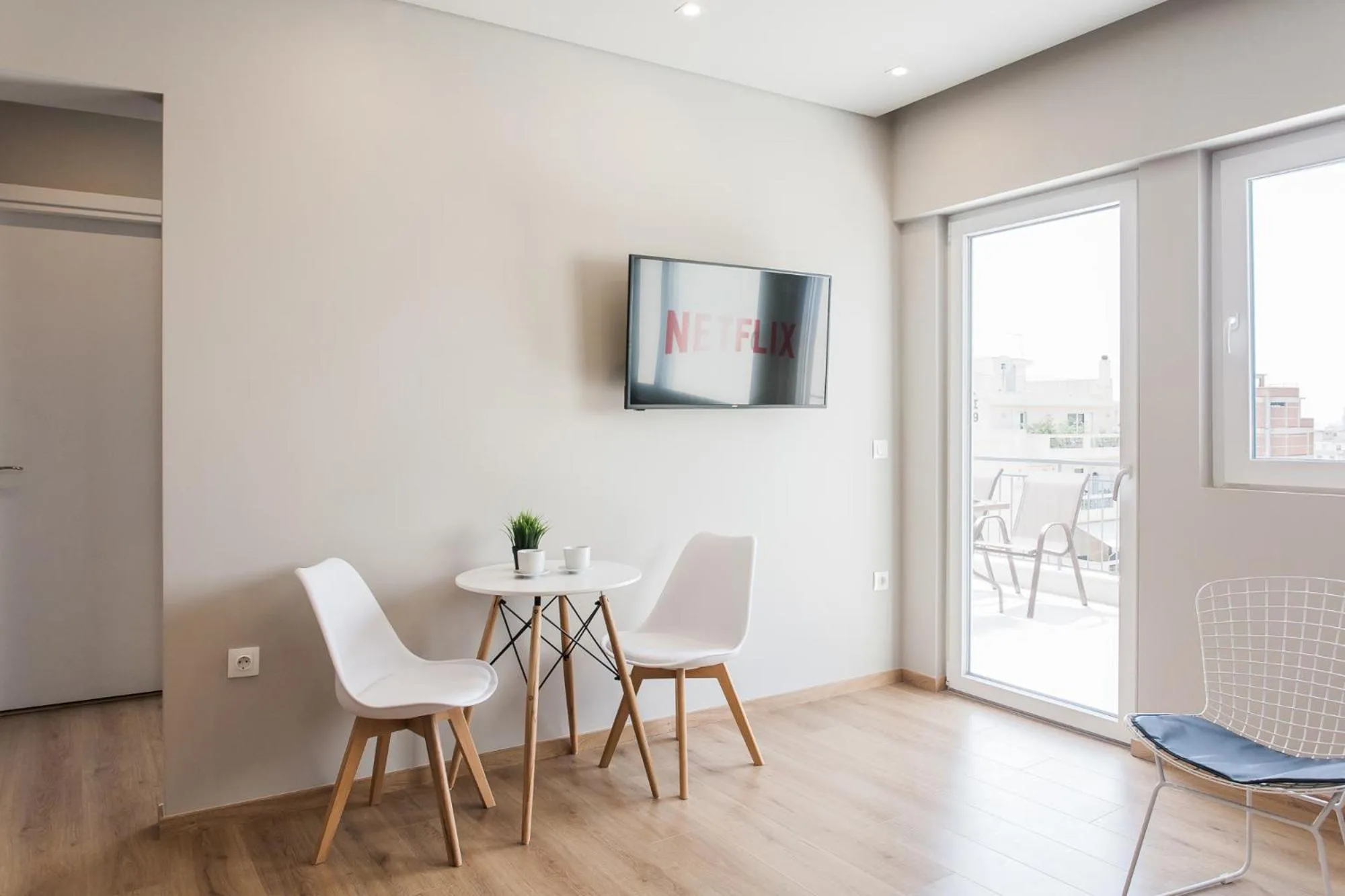 Seating area in WYZ Attiki Aparthotel