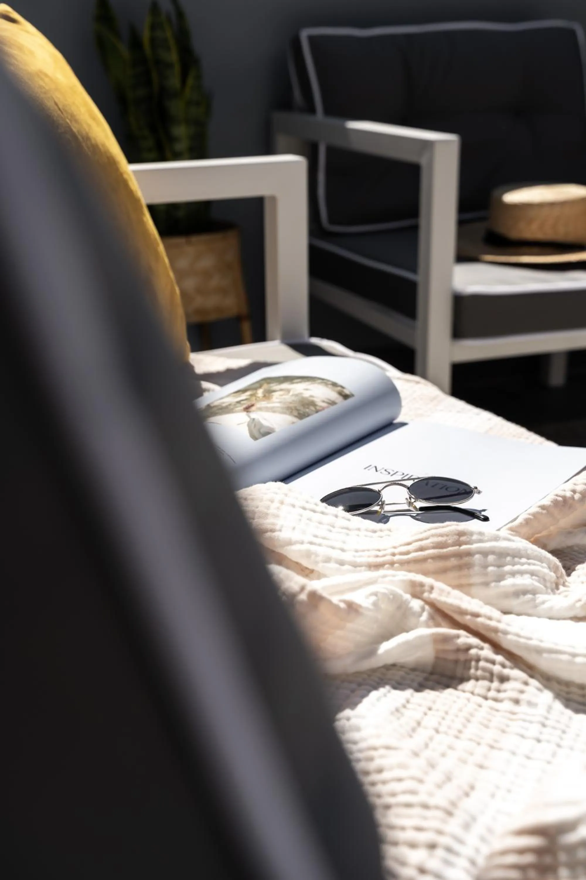 Decorative detail in WYZ Attiki Aparthotel