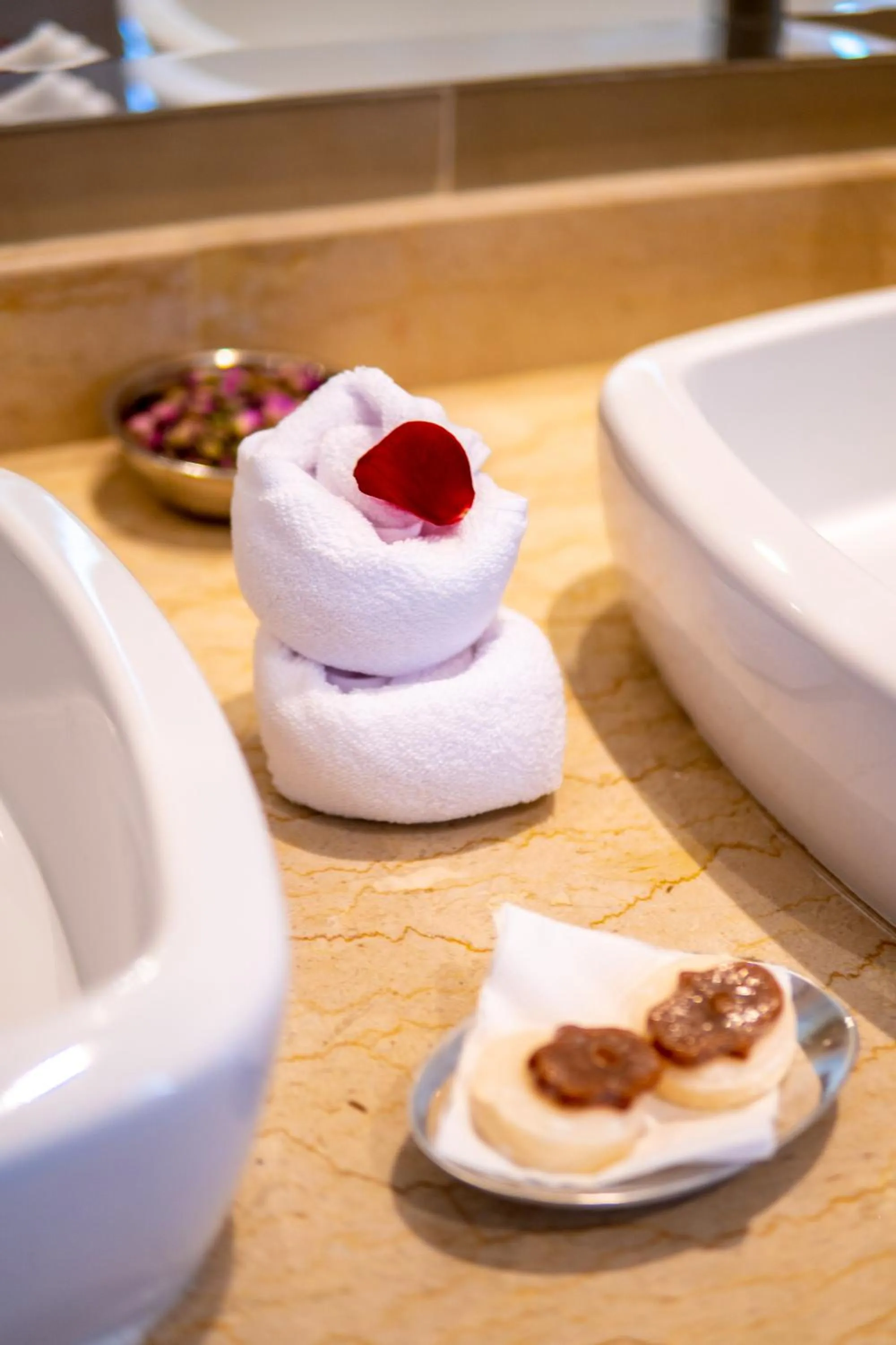 Bathroom in Riad villa saphir & SPA
