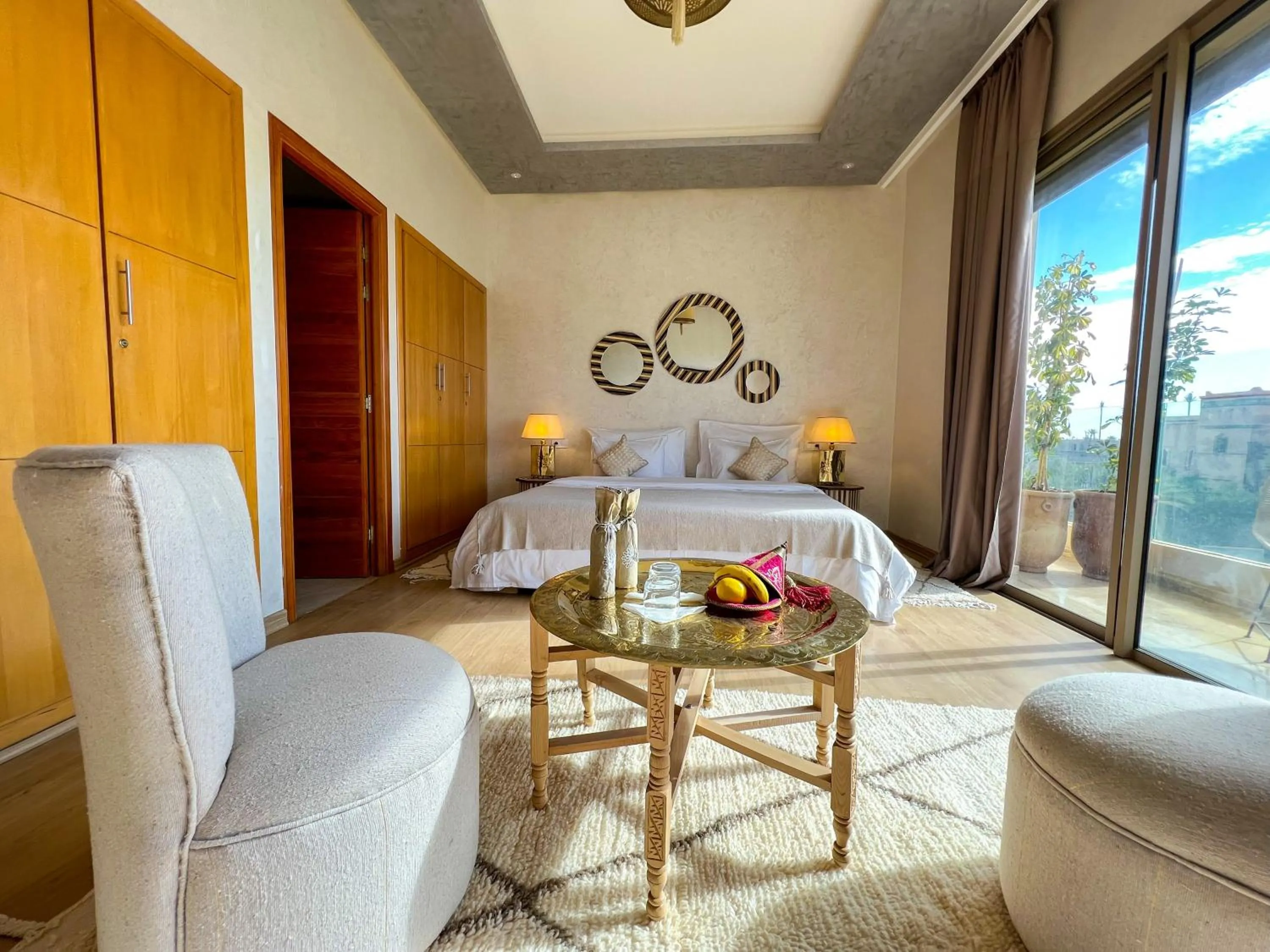 Bed in Riad villa saphir & SPA