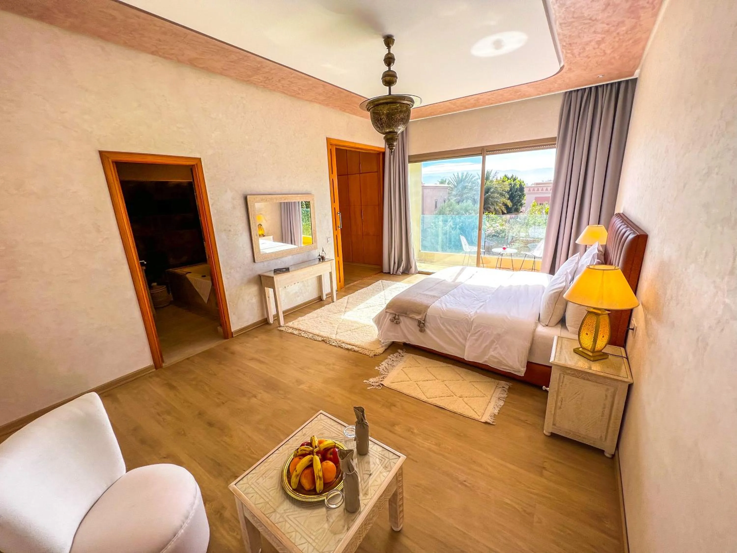 Bed in Riad villa saphir & SPA