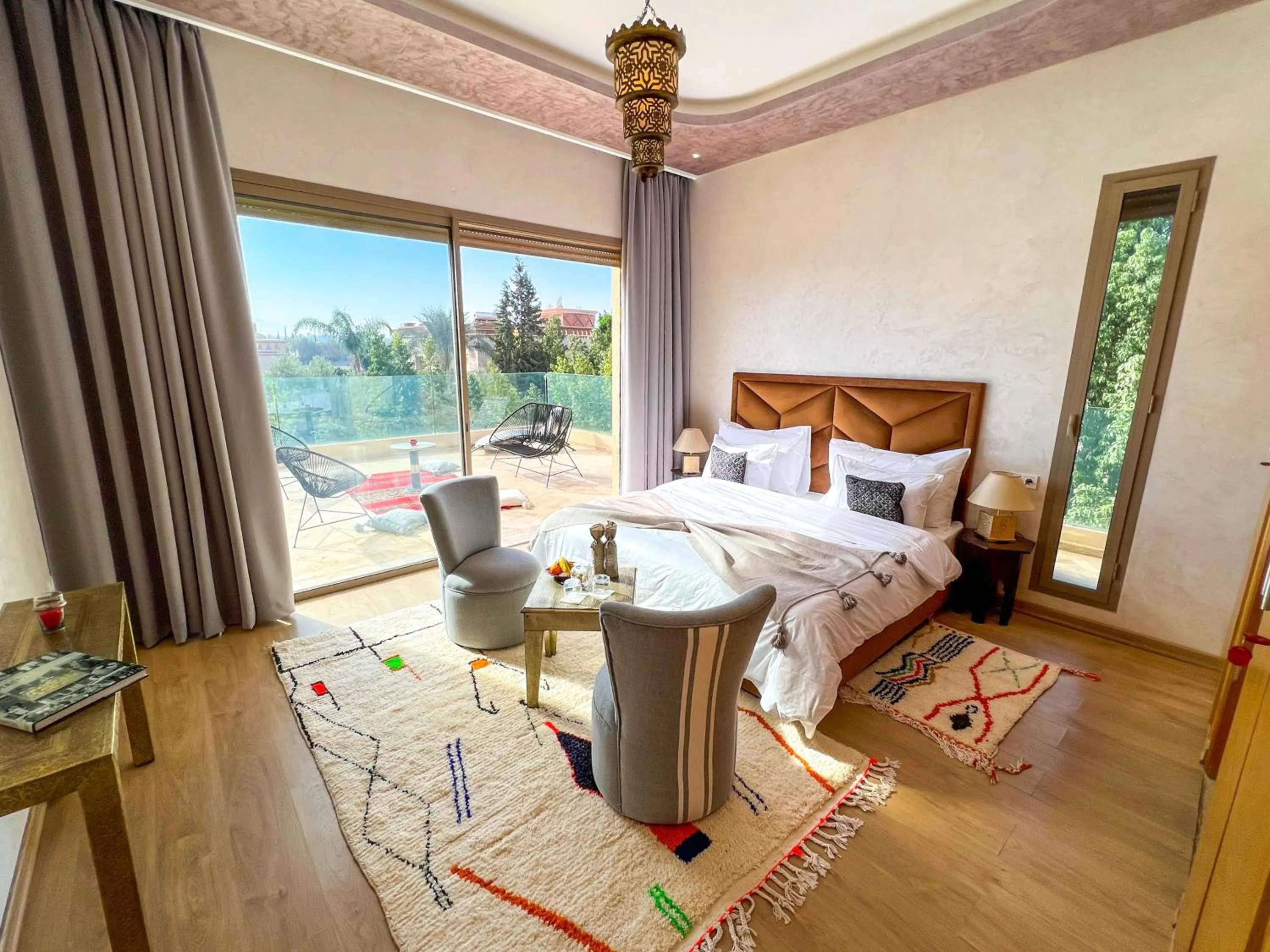 Bed in Riad villa saphir & SPA