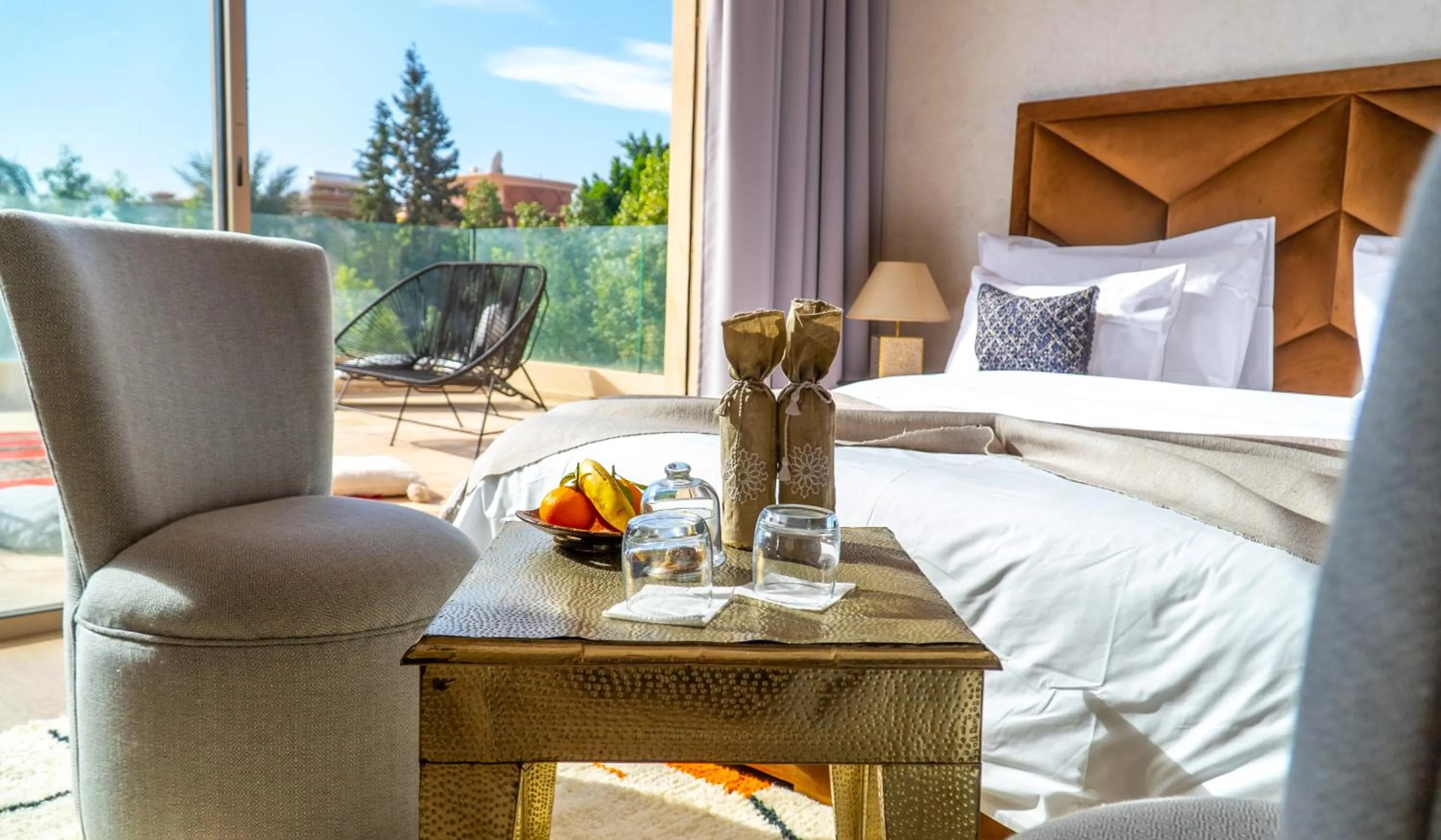 Bed in Riad villa saphir & SPA