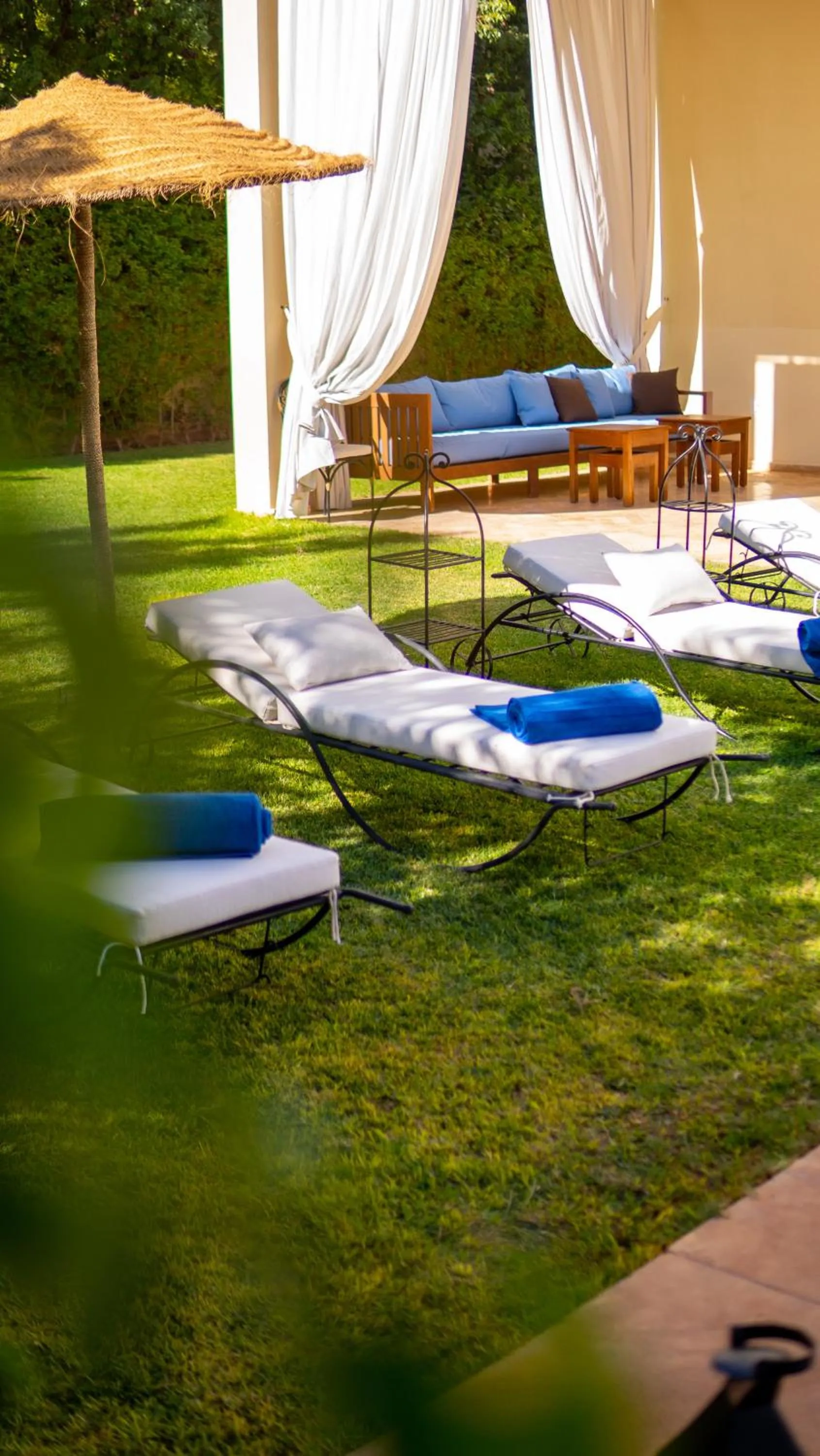 Garden in Riad villa saphir & SPA