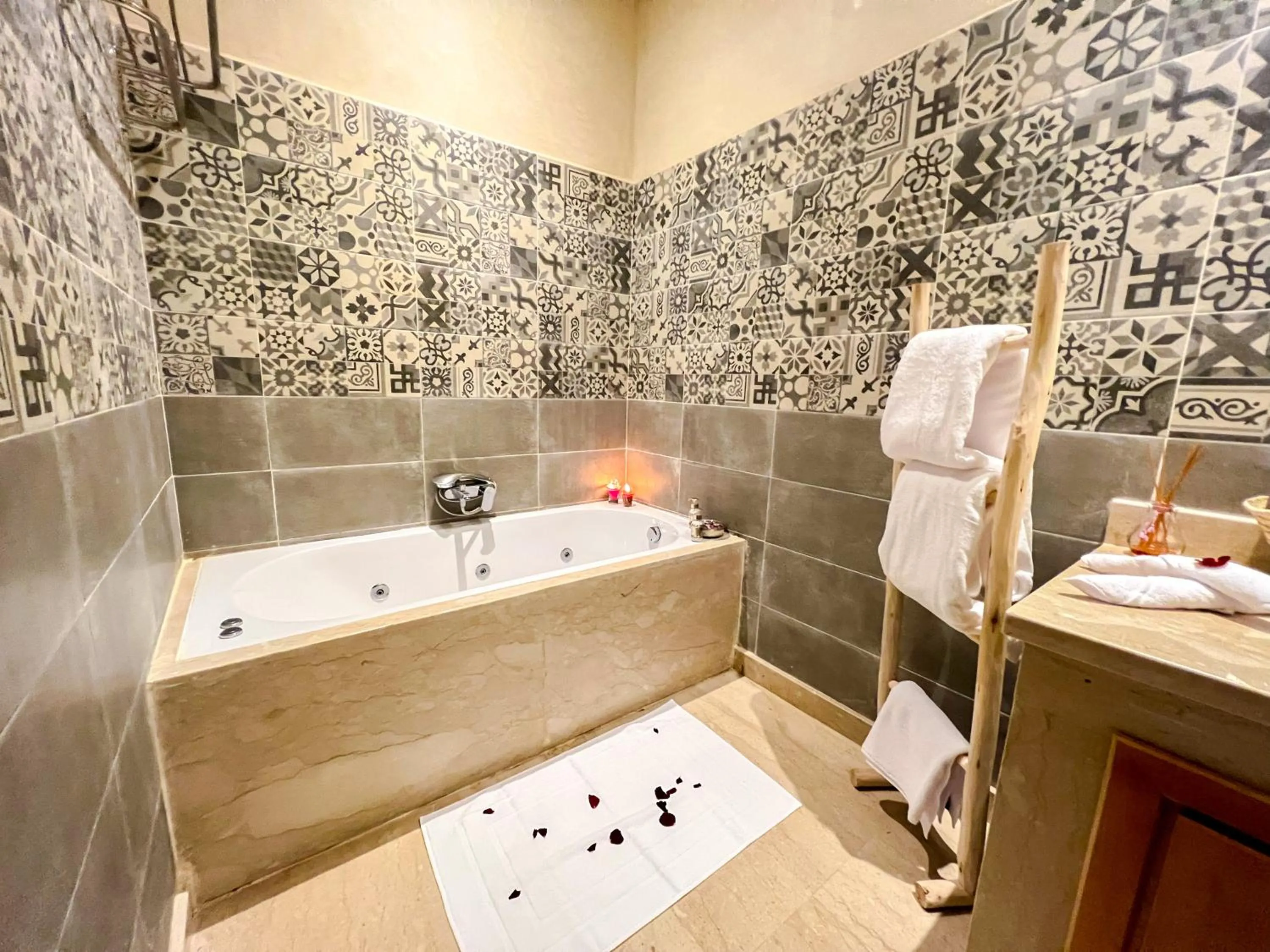 Toilet in Riad villa saphir & SPA