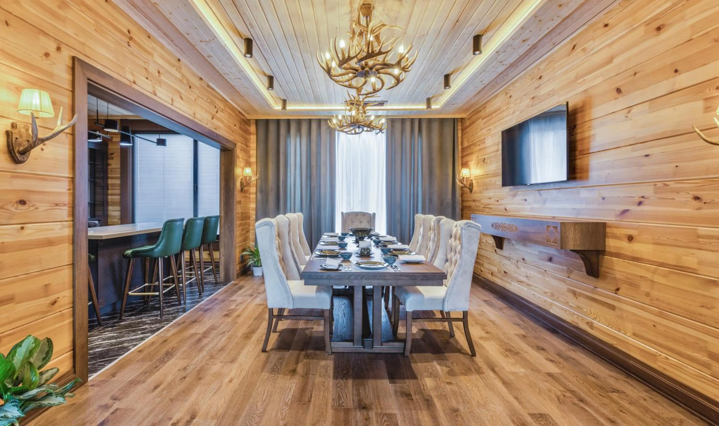 Dining area in Eco Village