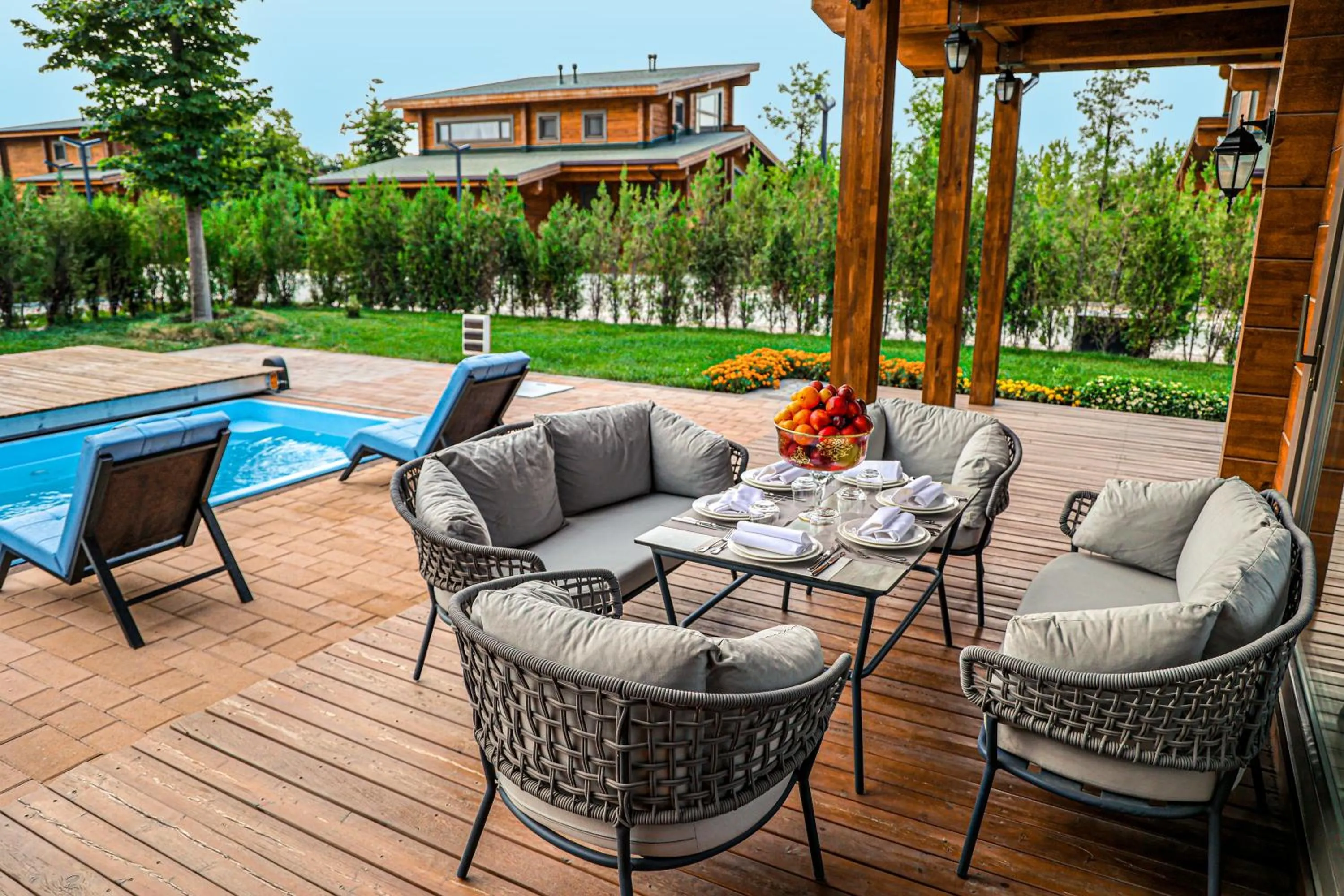 Garden view in Eco Village