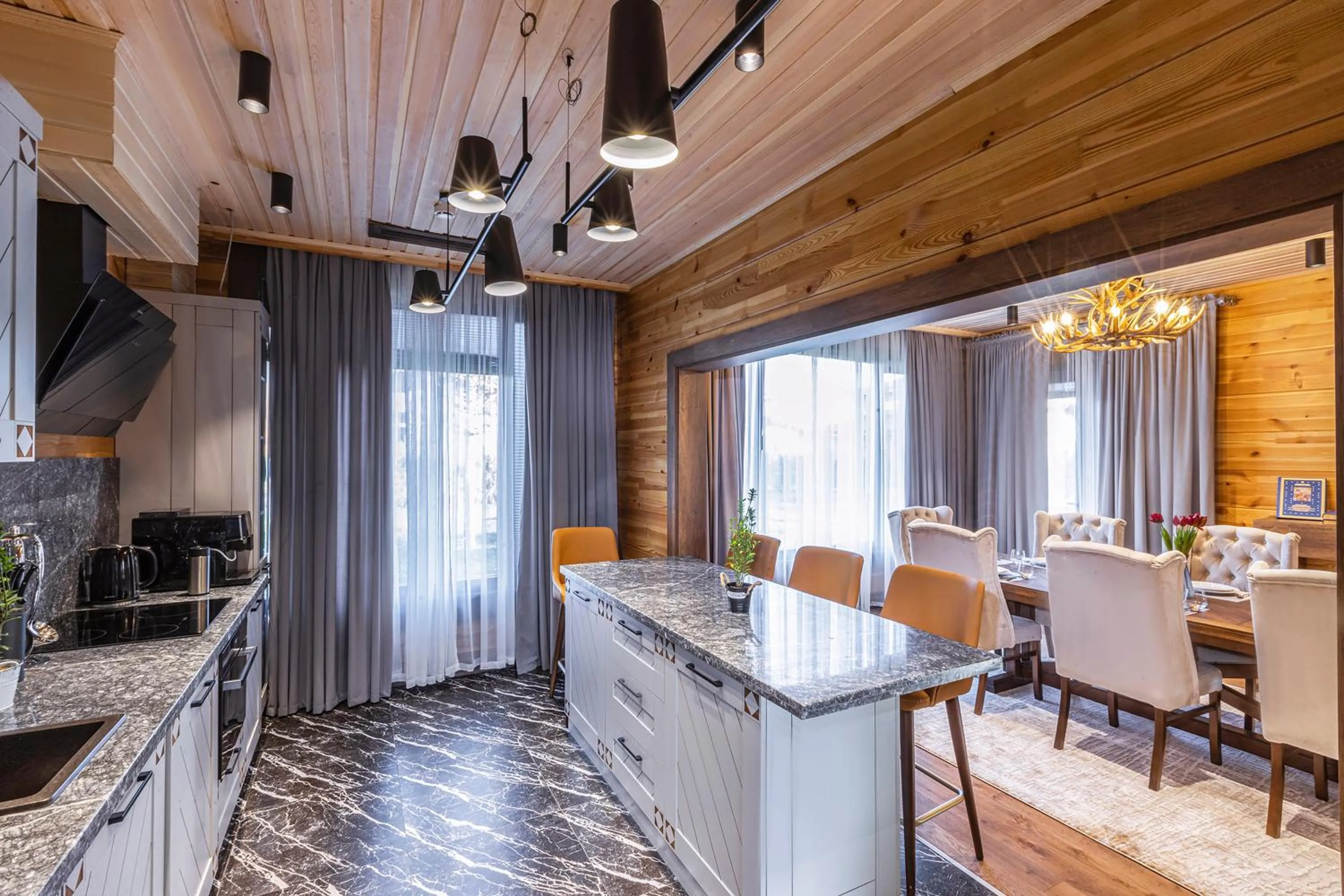 Dining area in Eco Village