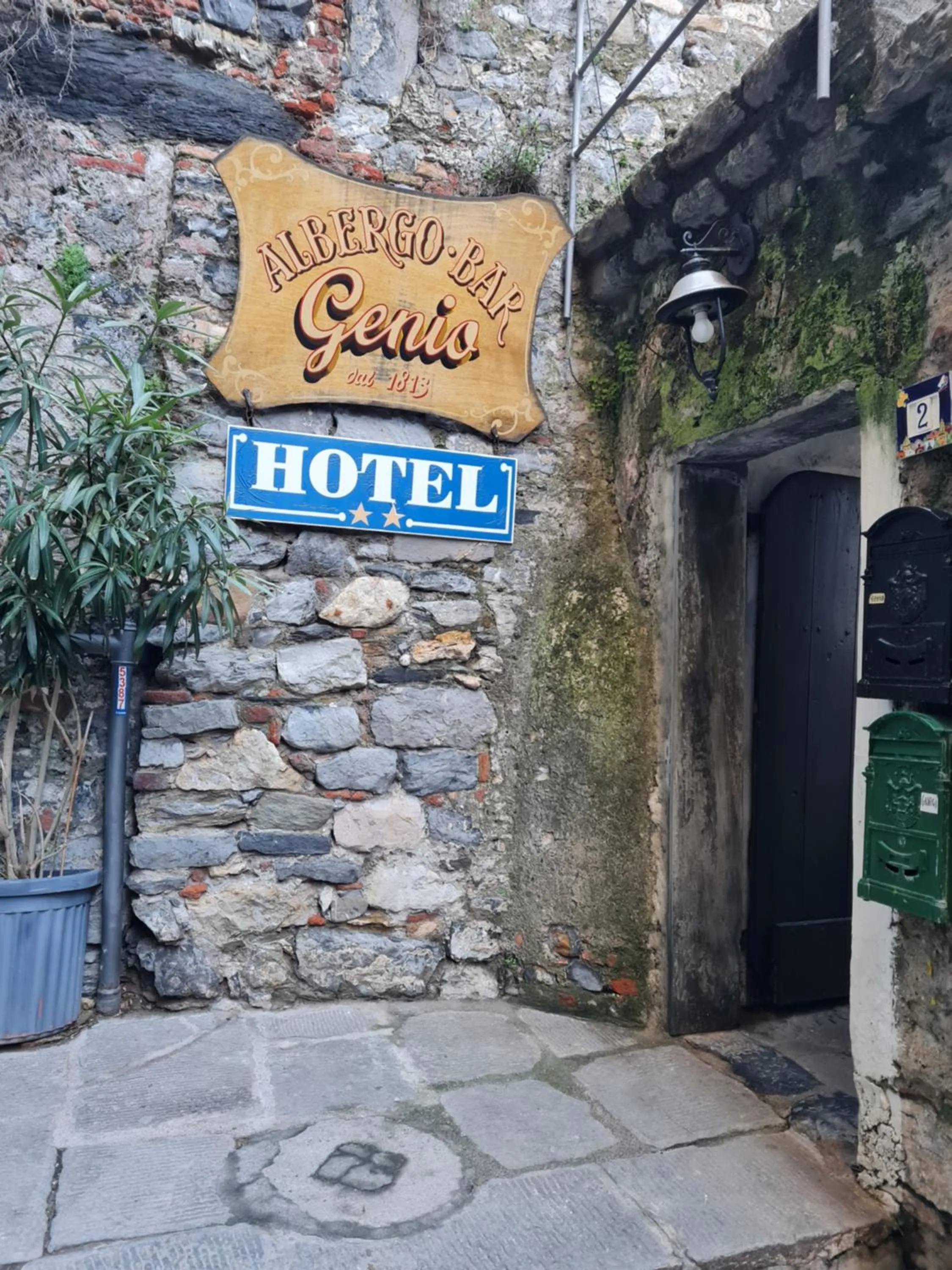 Bird's eye view in Albergo Genio