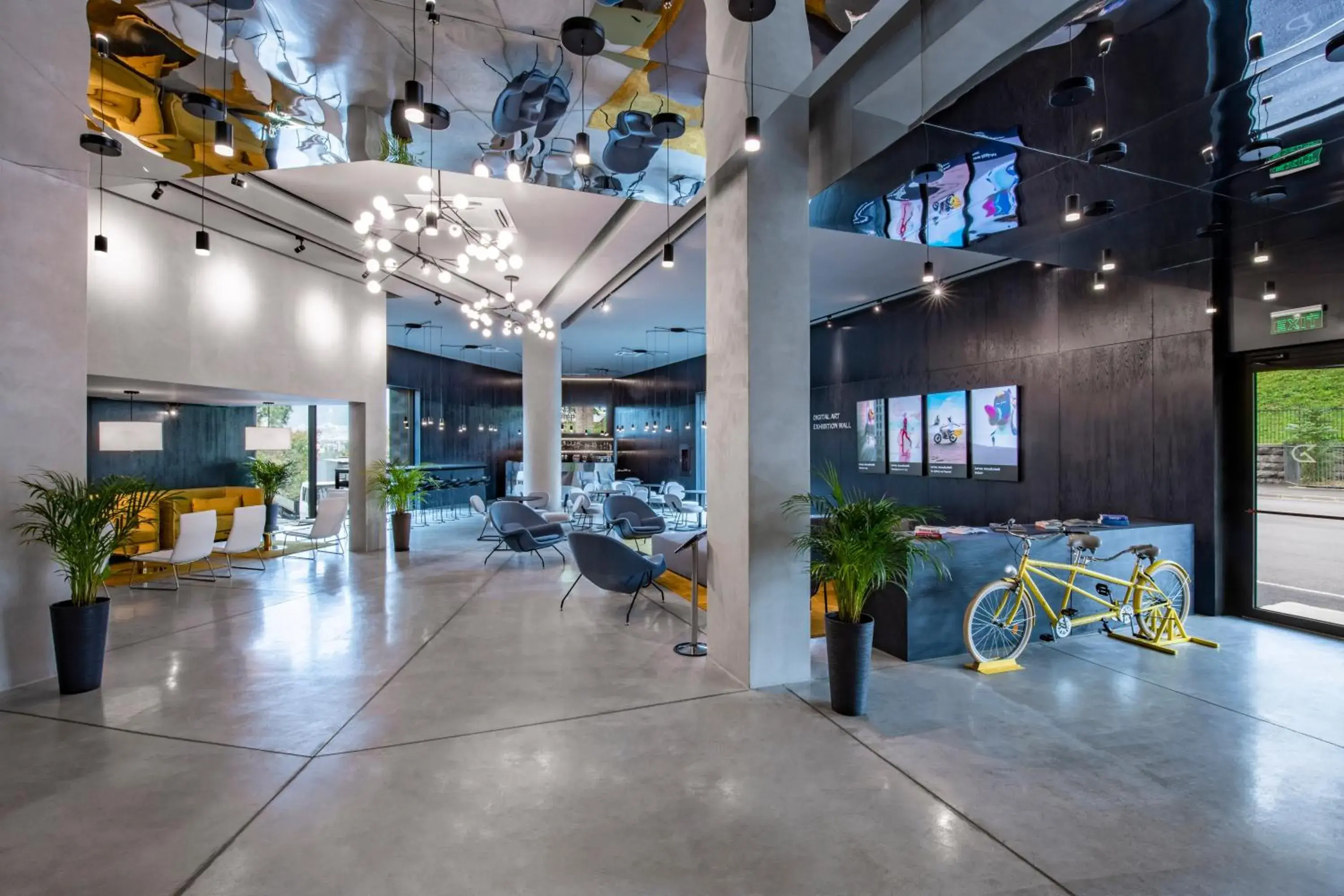 Lobby or reception in Golden Tulip Design Tbilisi Lobby or reception in Golden Tulip Design Tbilisi