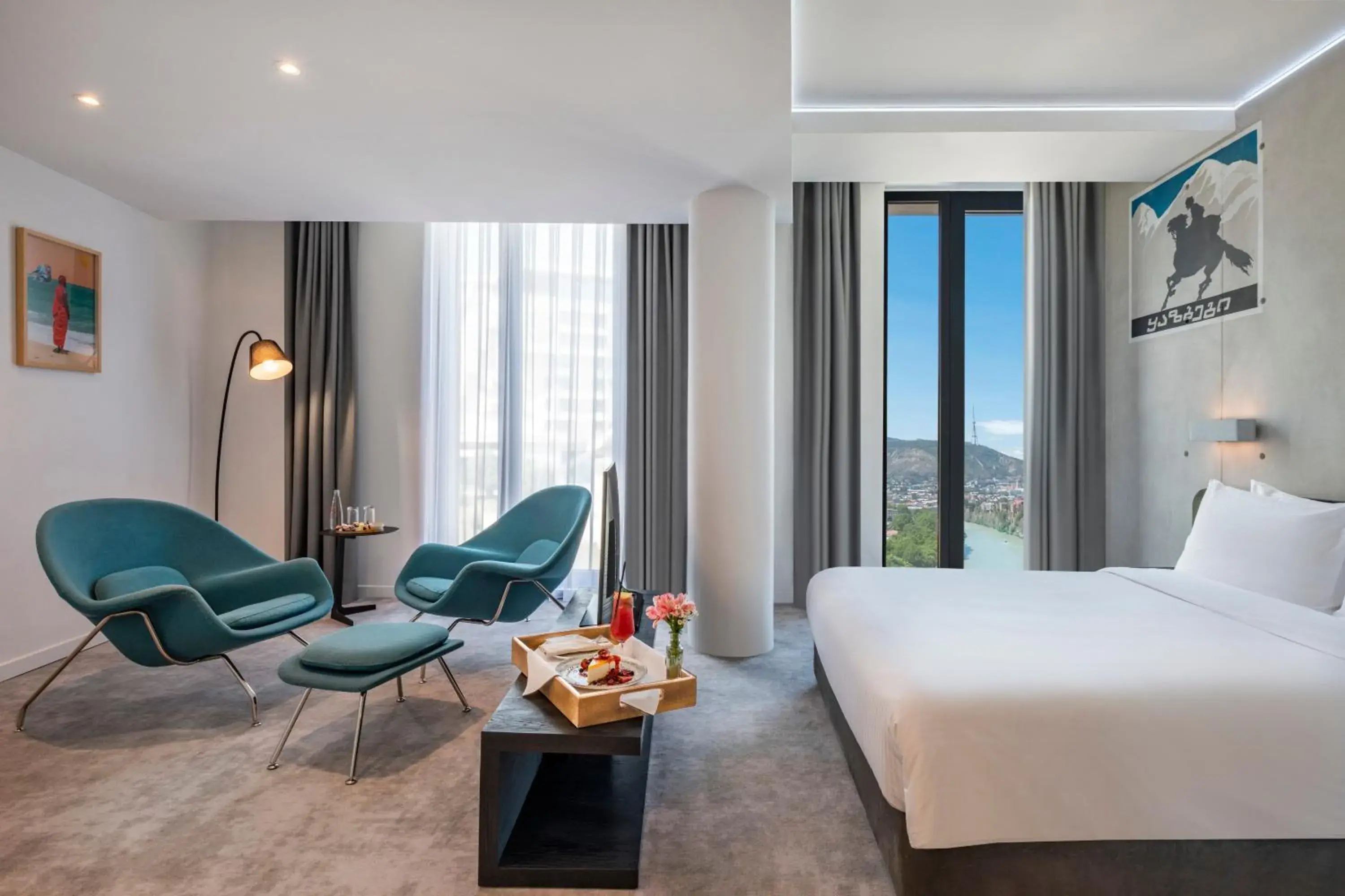 Bedroom, Bed in Golden Tulip Design Tbilisi Bedroom, Bed in Golden Tulip Design Tbilisi