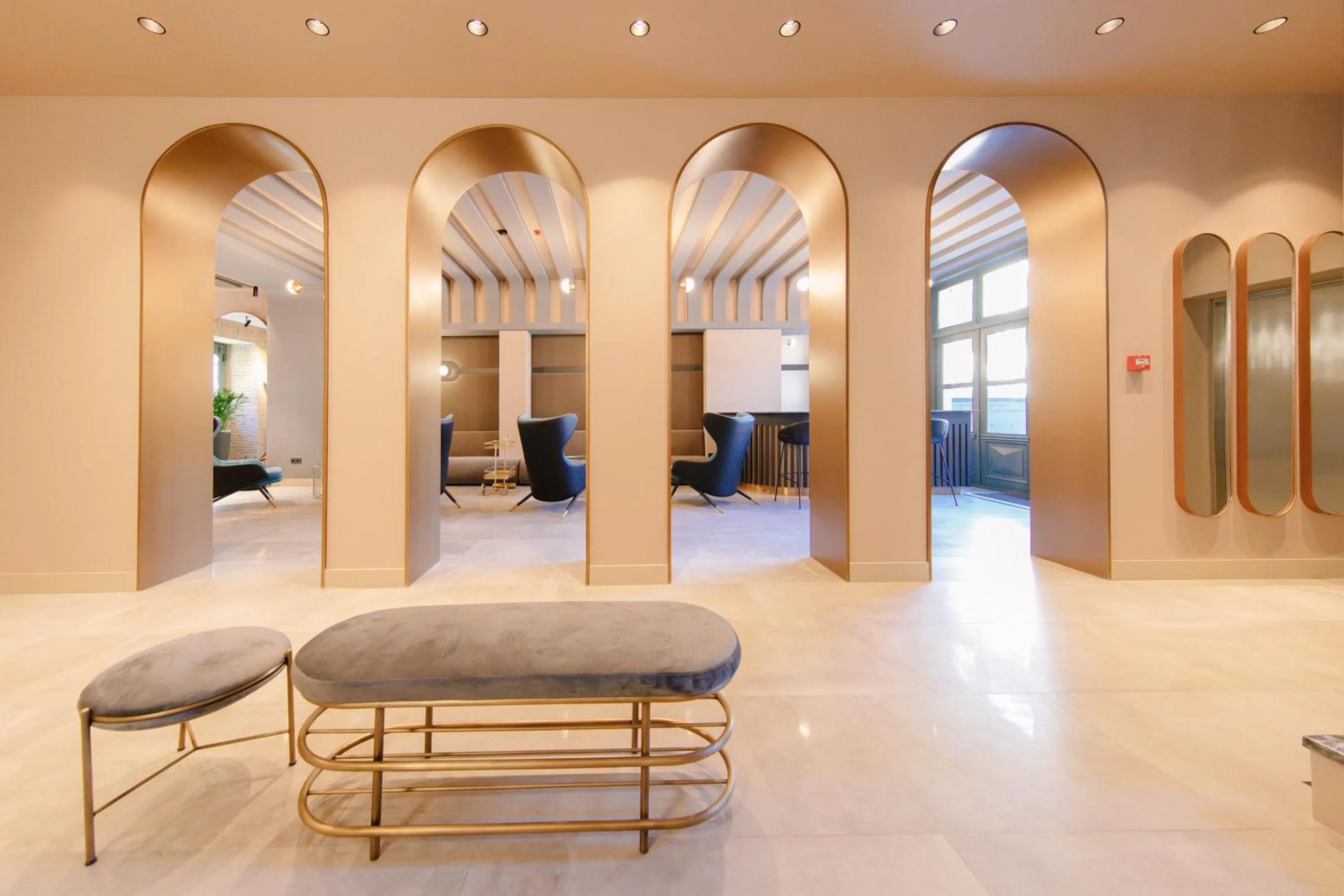 Lobby or reception in STROFI Boutique Hotel