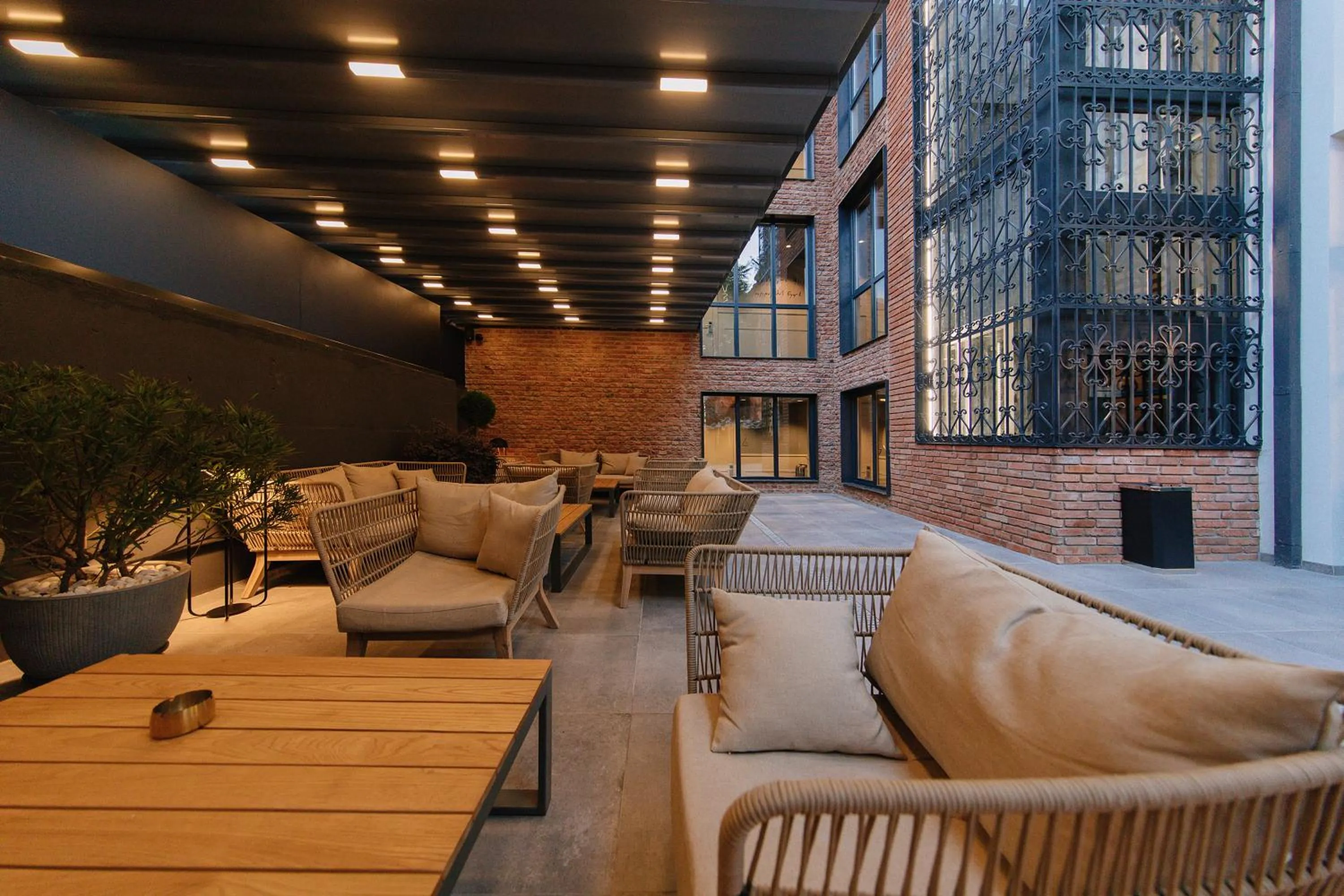 Patio in STROFI Boutique Hotel