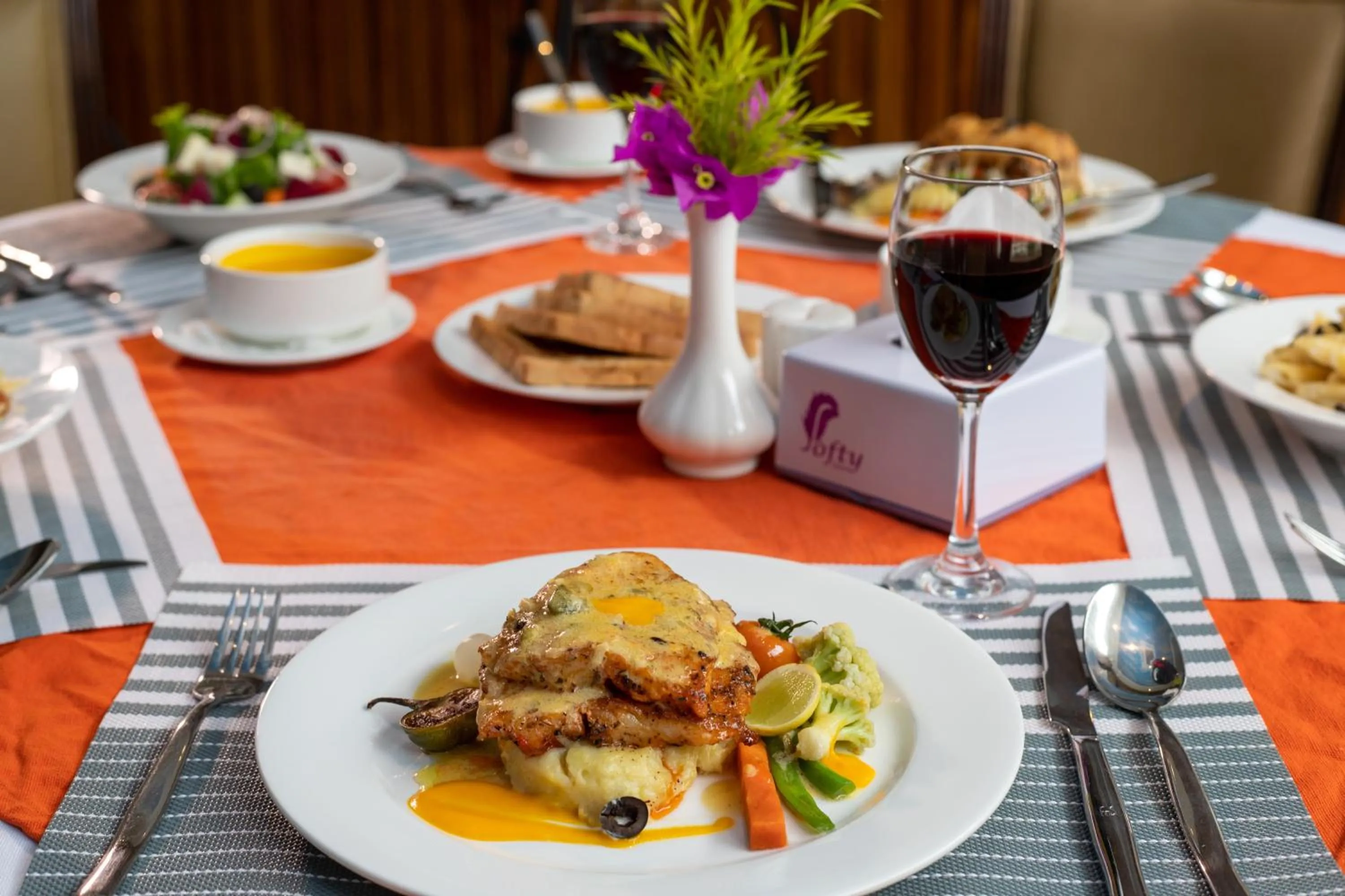 Food close-up in Bhotekoshi Heli Resort