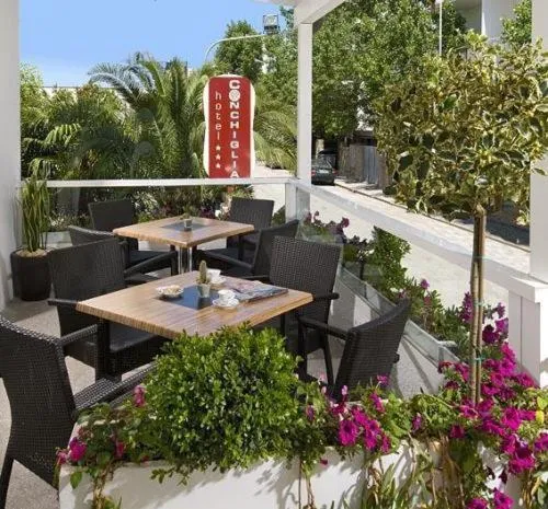 Patio in Hotel Conchiglia
