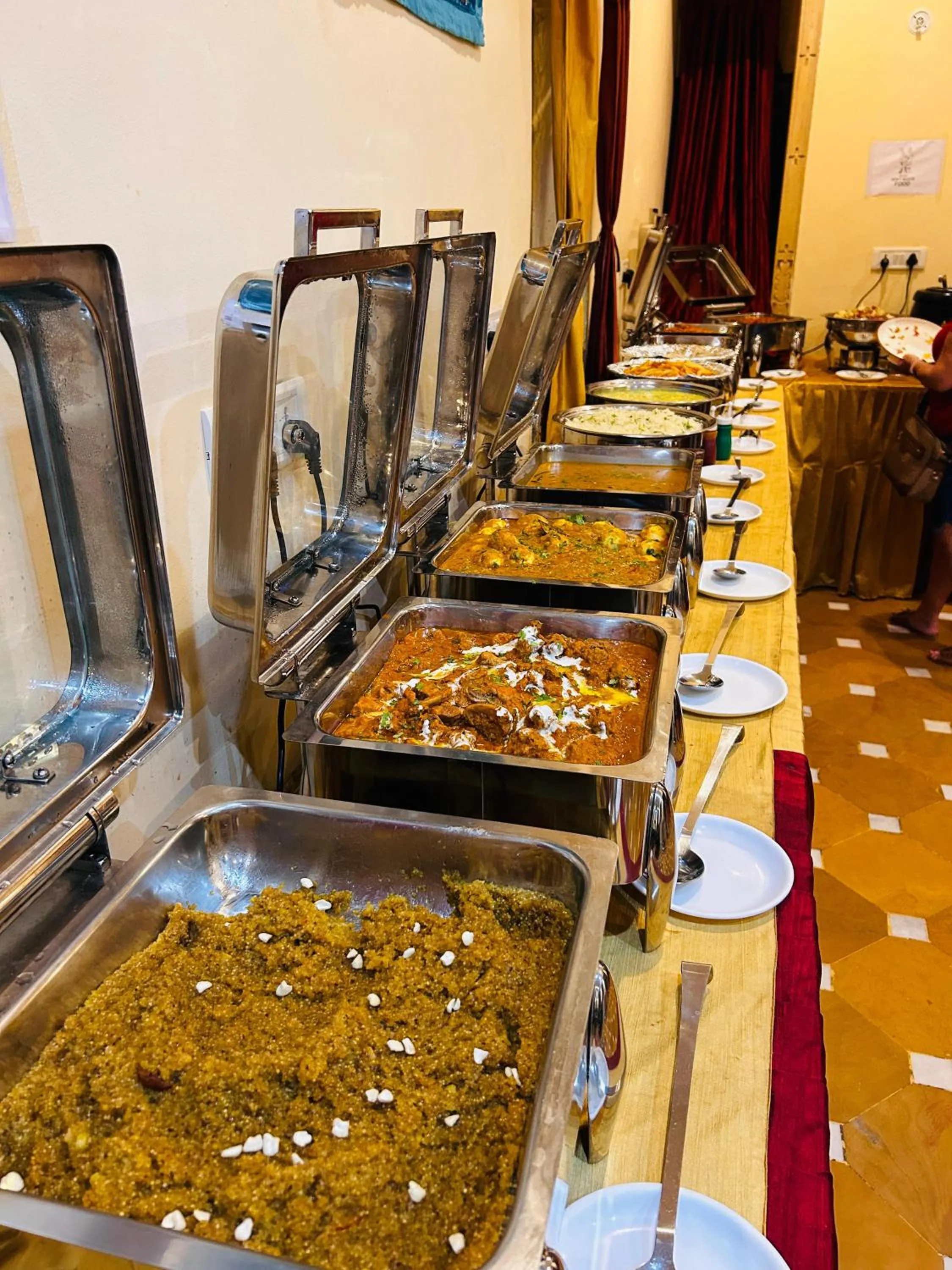 Dinner in The Jaigarh Palace Jaisalmer