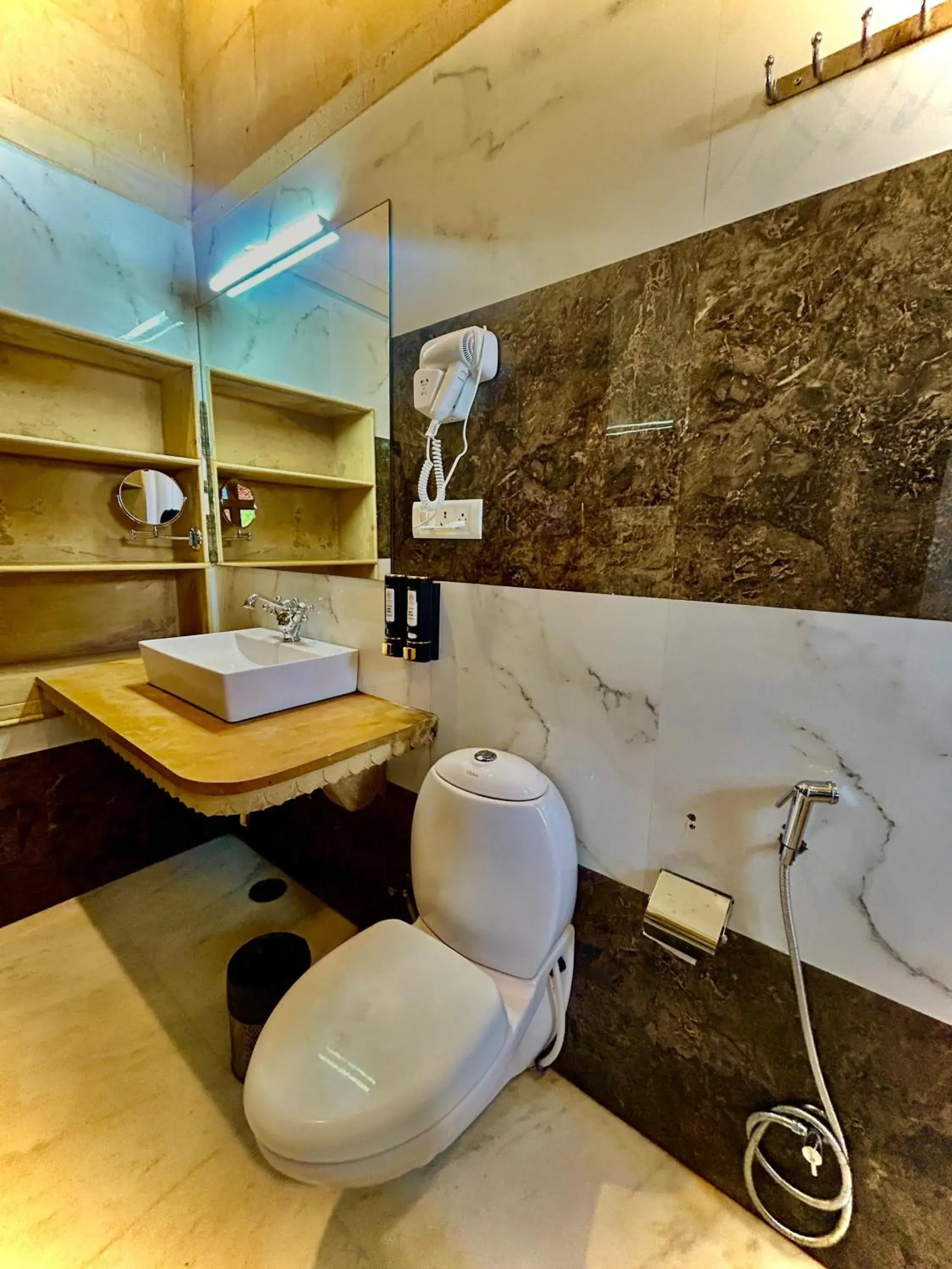 Bathroom in The Jaigarh Palace Jaisalmer Bathroom in The Jaigarh Palace Jaisalmer