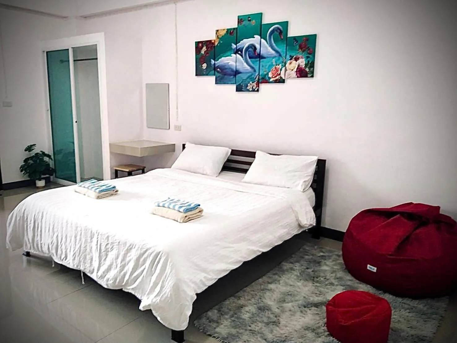 Bed in MY HOME Hotel - Phutthamonthon 4 Road, near Mahidol University Salaya