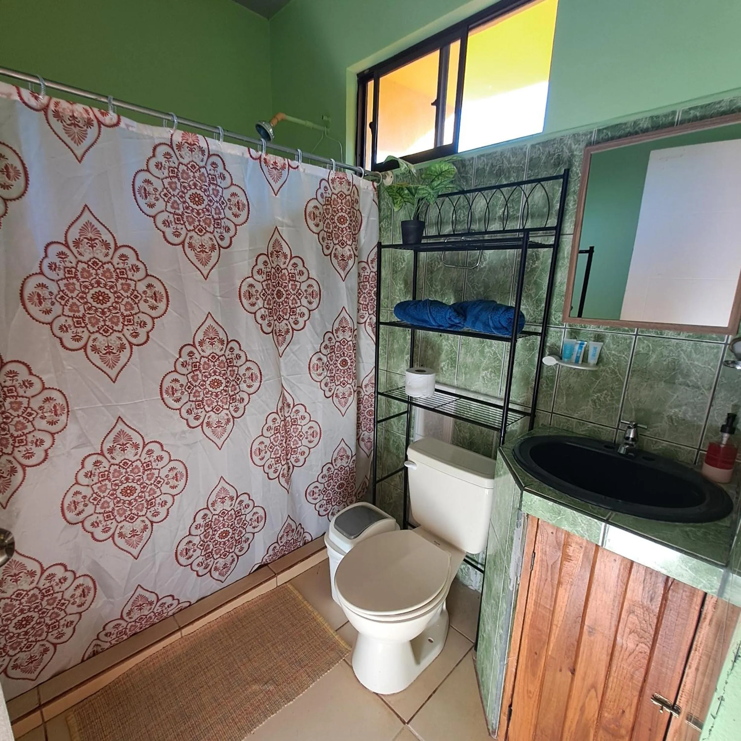 Bathroom in Georgi, Junquillal